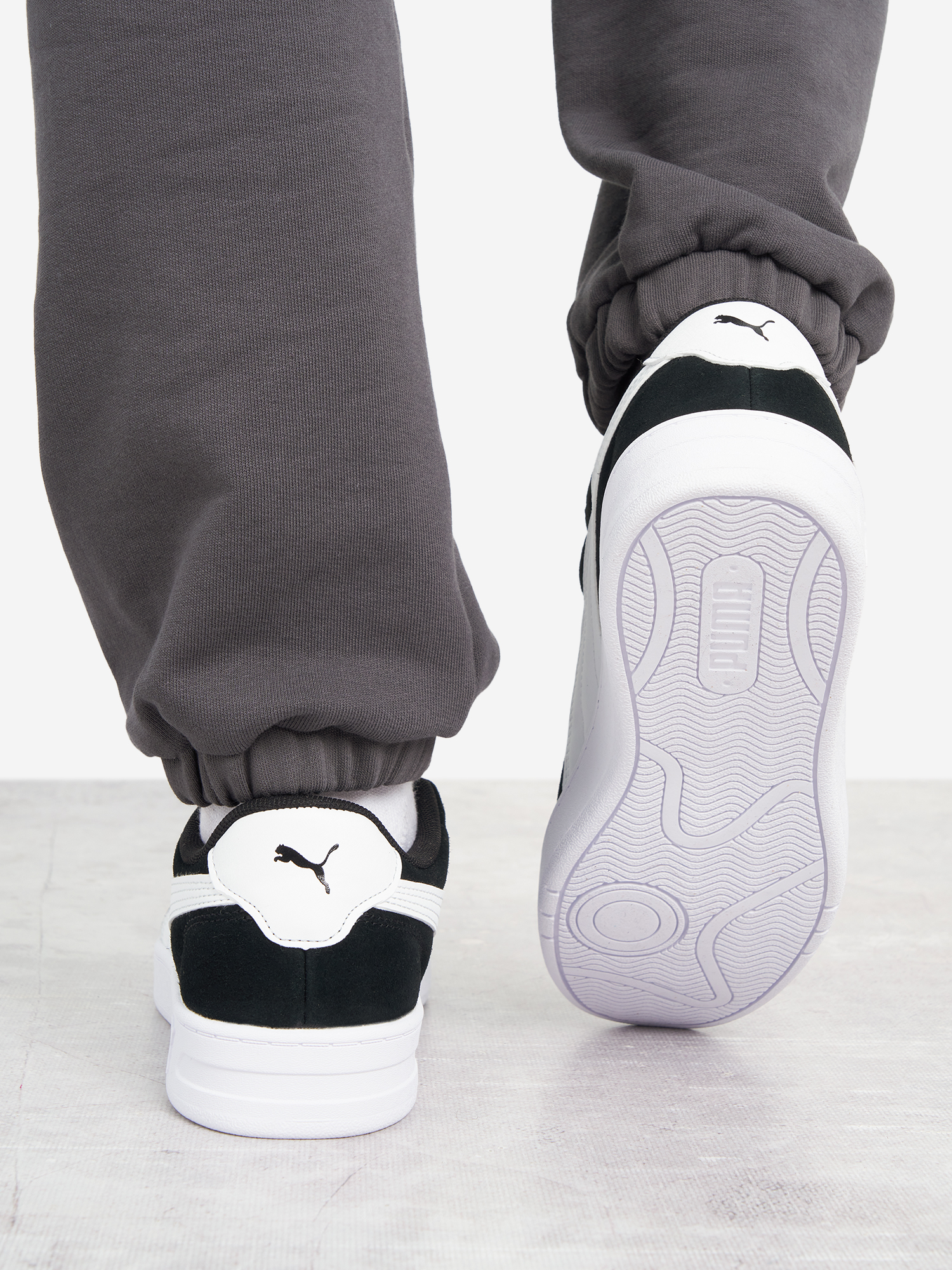 фото Кеды женские puma court lally sd, черный