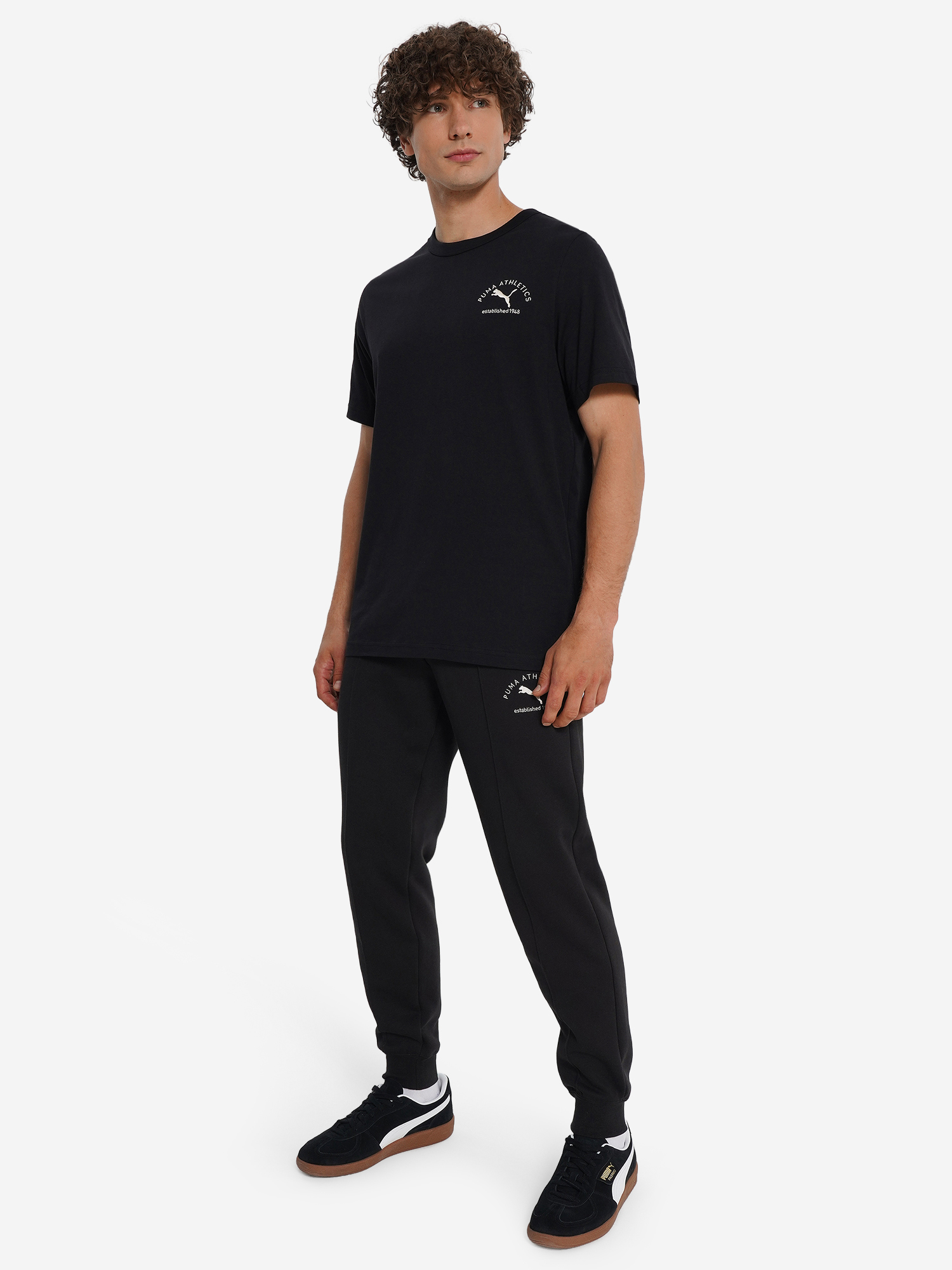 фото Футболка мужская puma class, черный