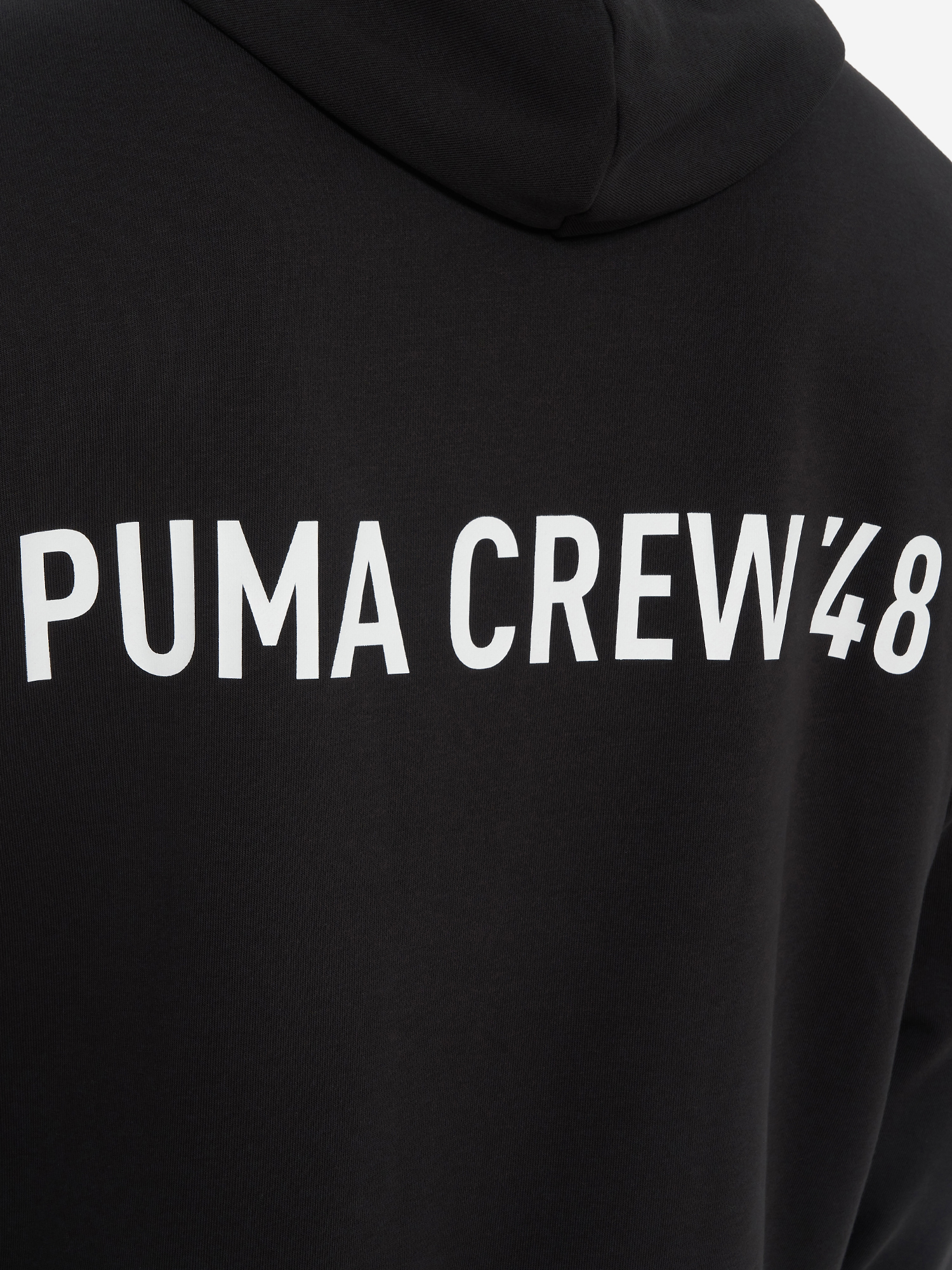фото Худи мужское puma graphic french terry, черный