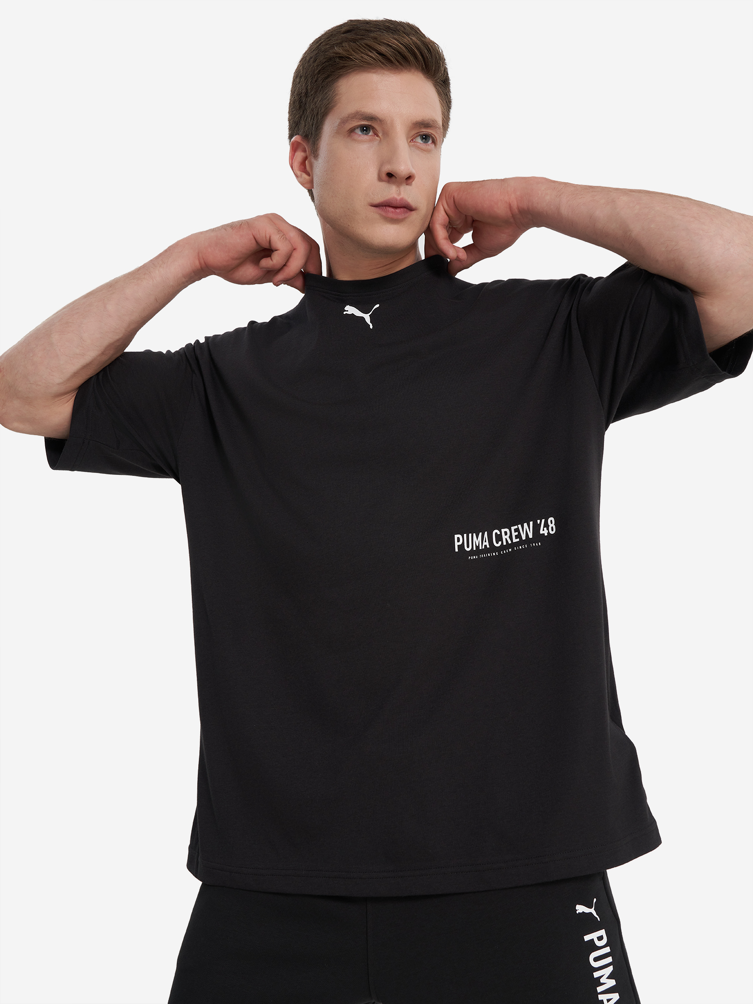 фото Футболка мужская puma graphic, черный