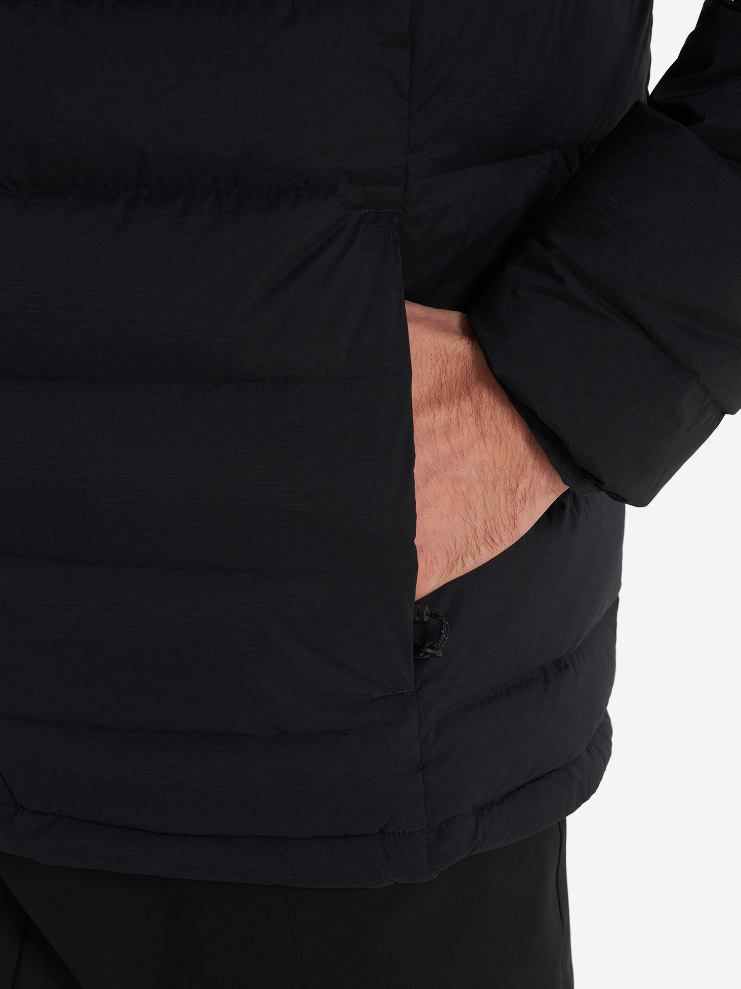 фото Пуховик мужской columbia drift peak stretch down hooded jacket, черный