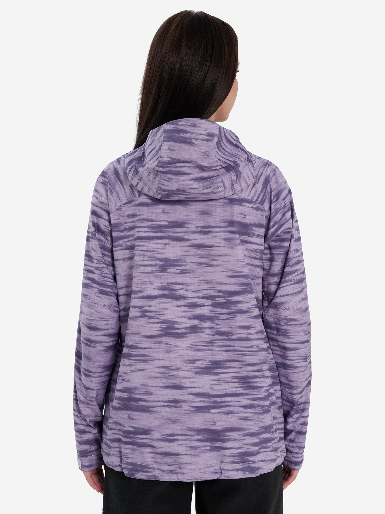 фото Ветровка женская mountain hardwear stretch ozonic jacket, фиолетовый