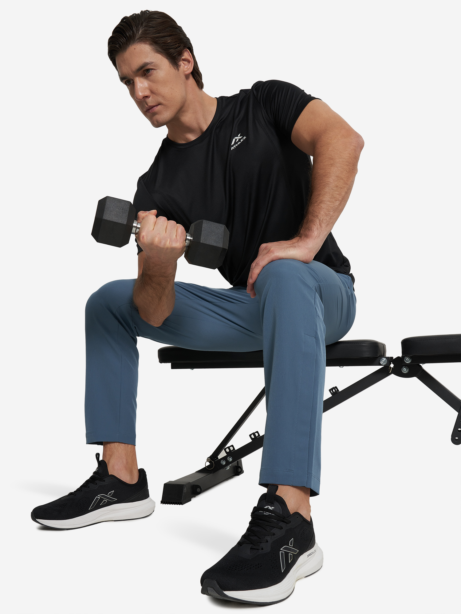 фото Брюки мужские athlex, серый