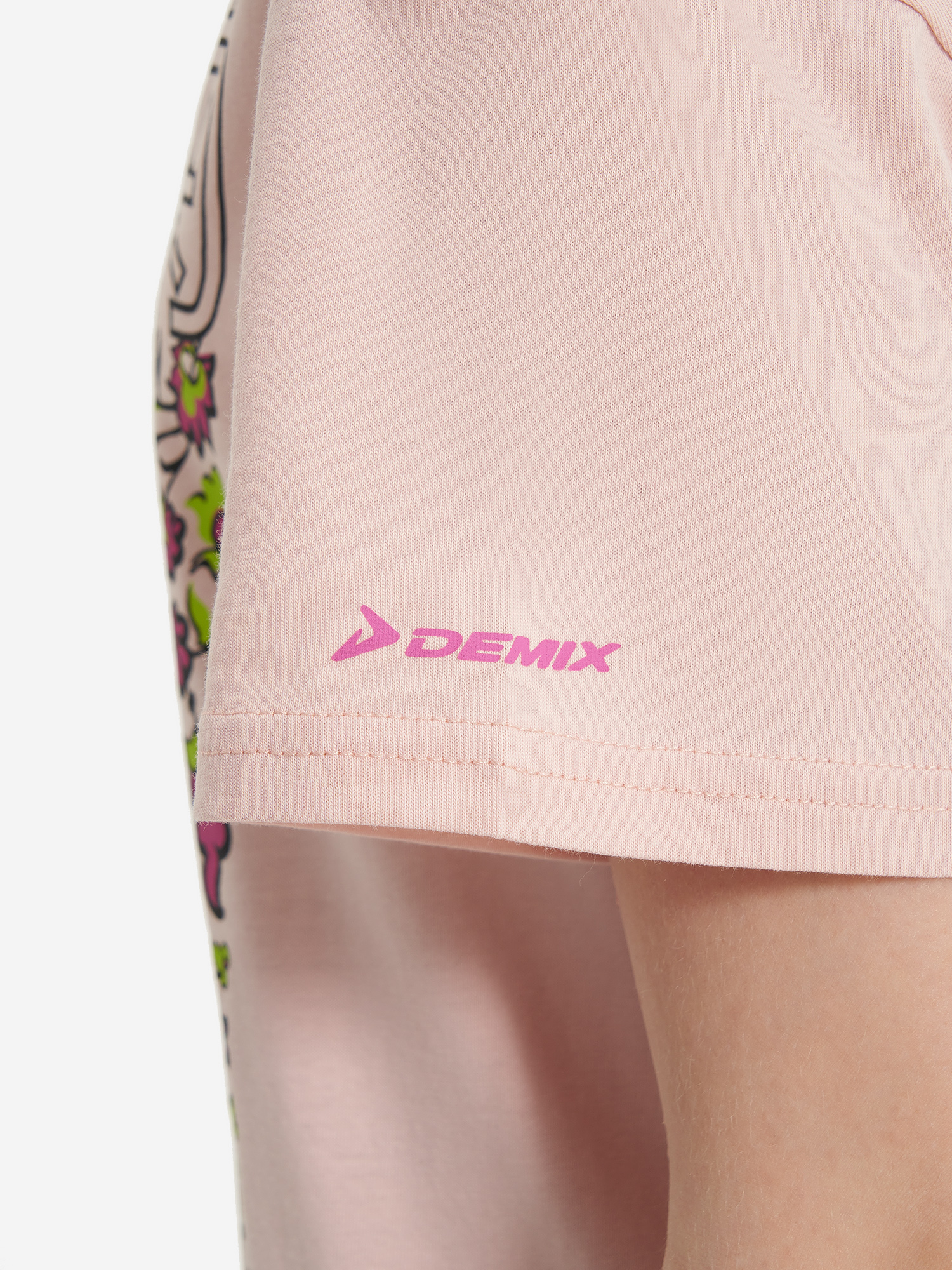фото Футболка для девочек demix, бежевый