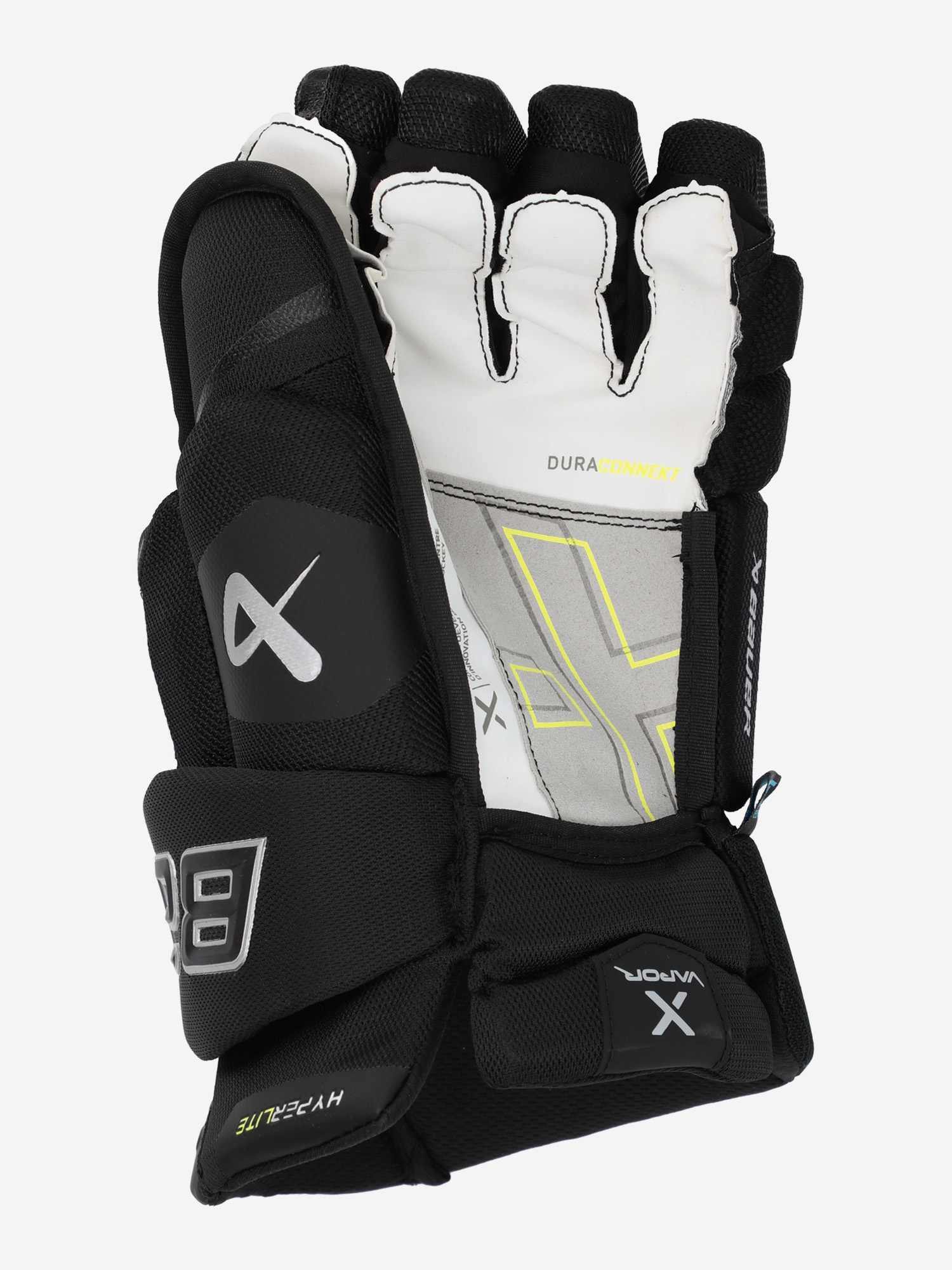 фото Перчатки хоккейные bauer vapor hyperlite sr, черный