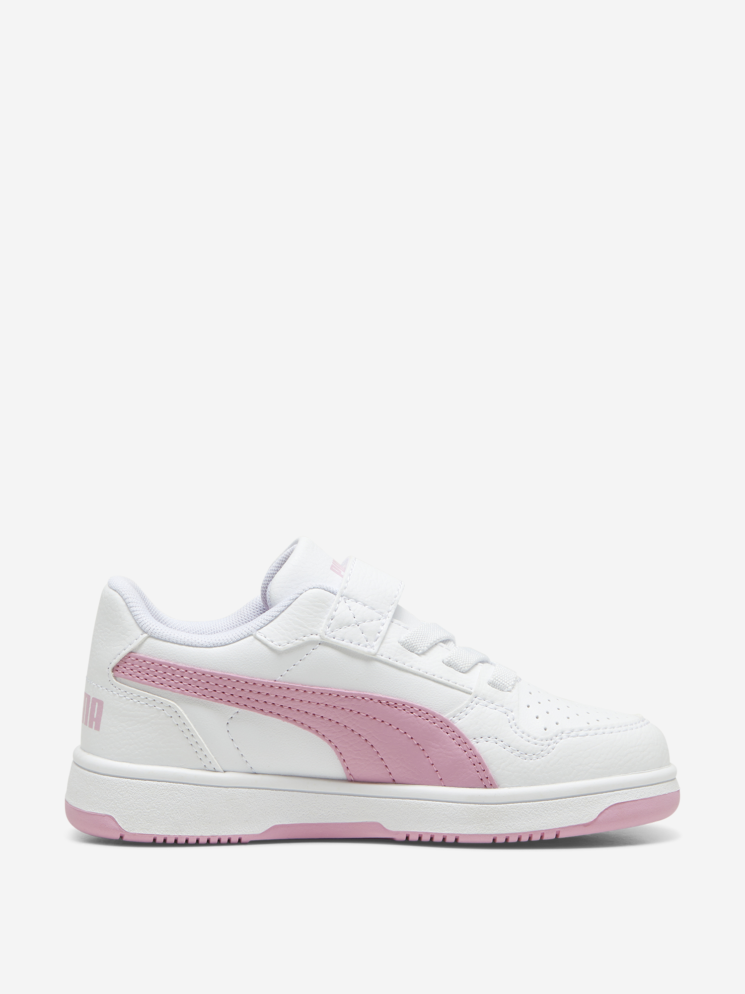 фото Кеды для девочек puma reb-l ac+ ps, белый