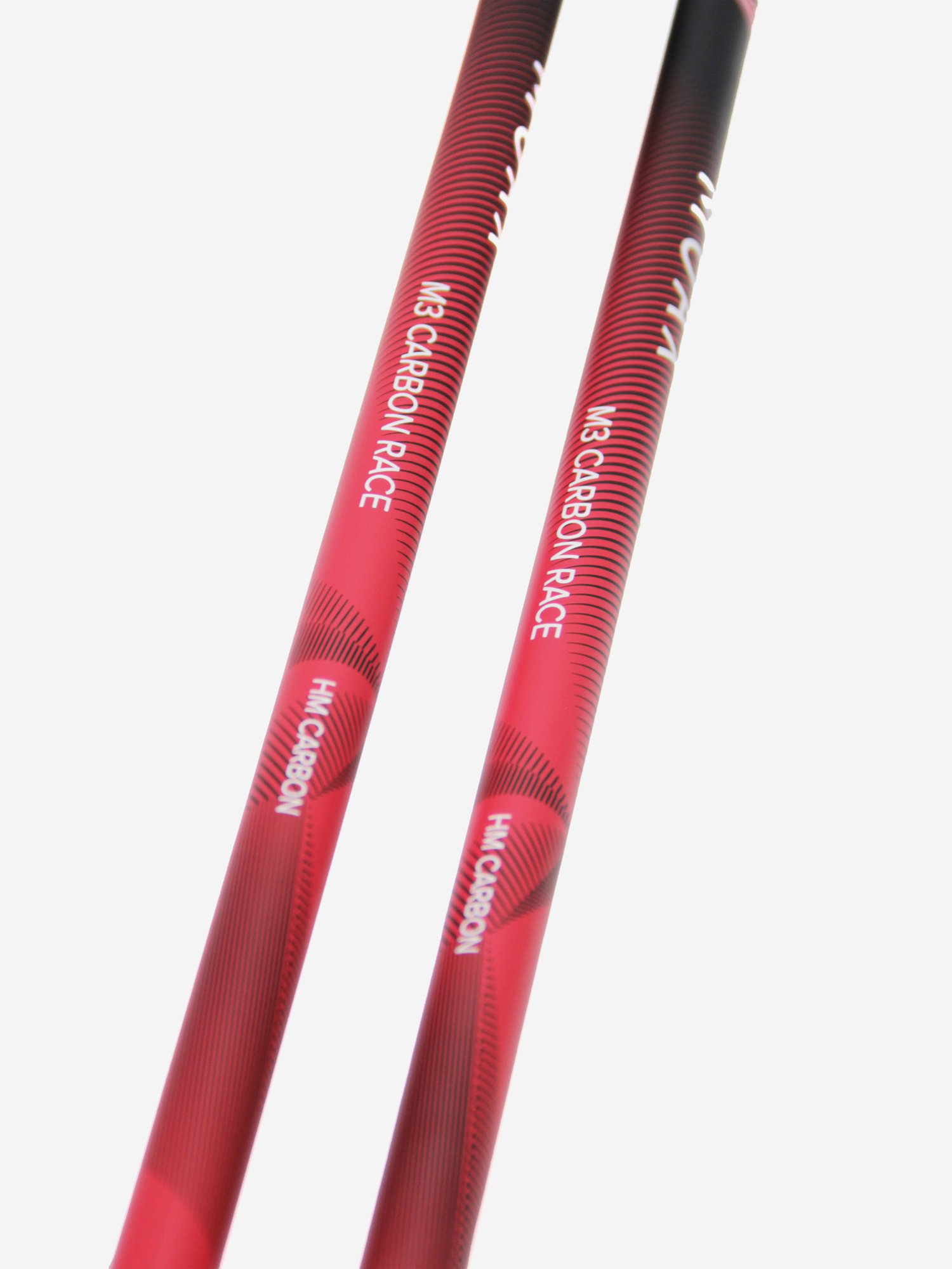 фото Палки лыжные moaxsport m3 carbon race, красный