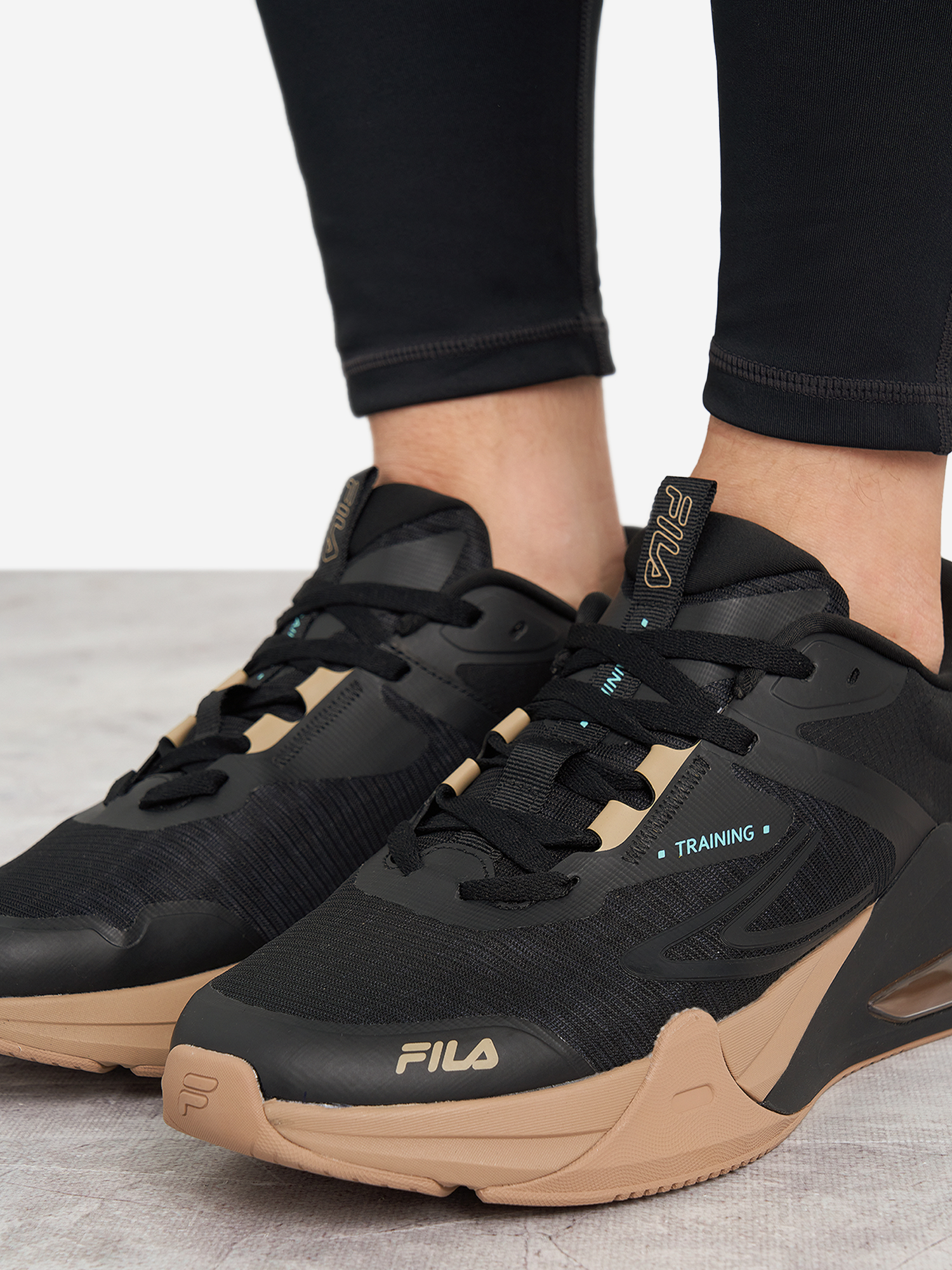фото Кроссовки мужские fila cobalt, черный