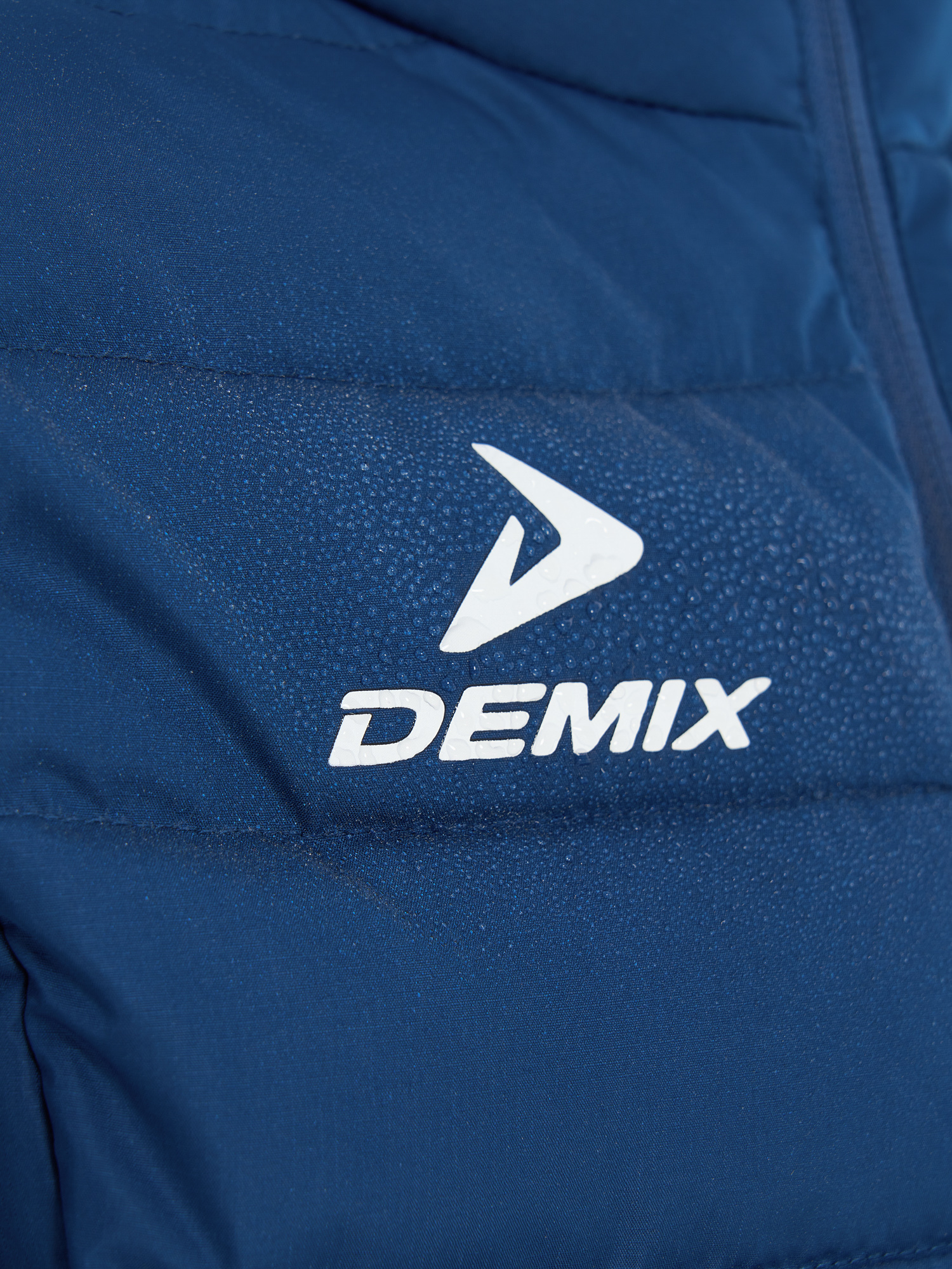 фото Жилет утепленный для мальчиков demix, синий
