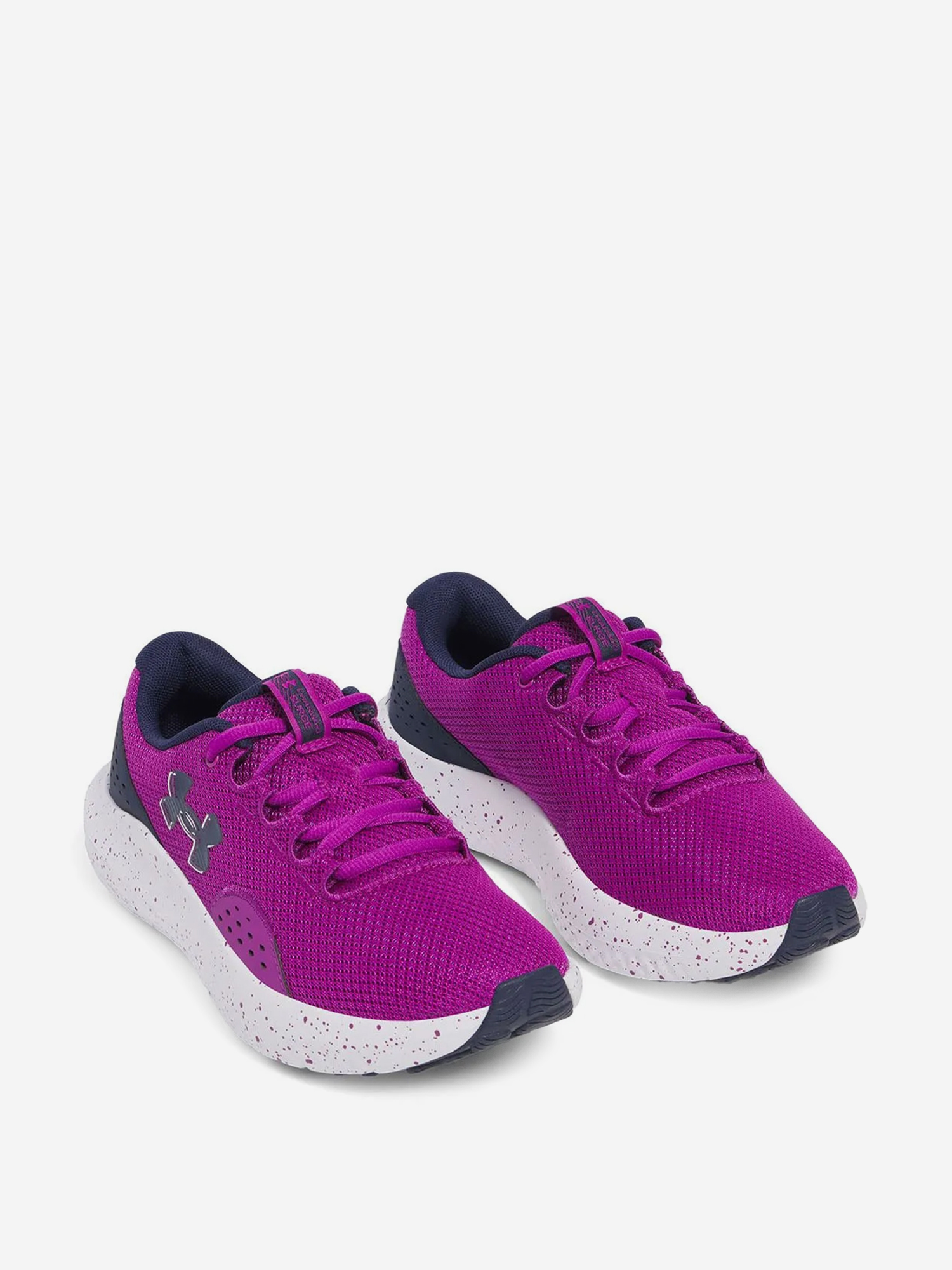 фото Кроссовки женские under armour charged surge 4, фиолетовый