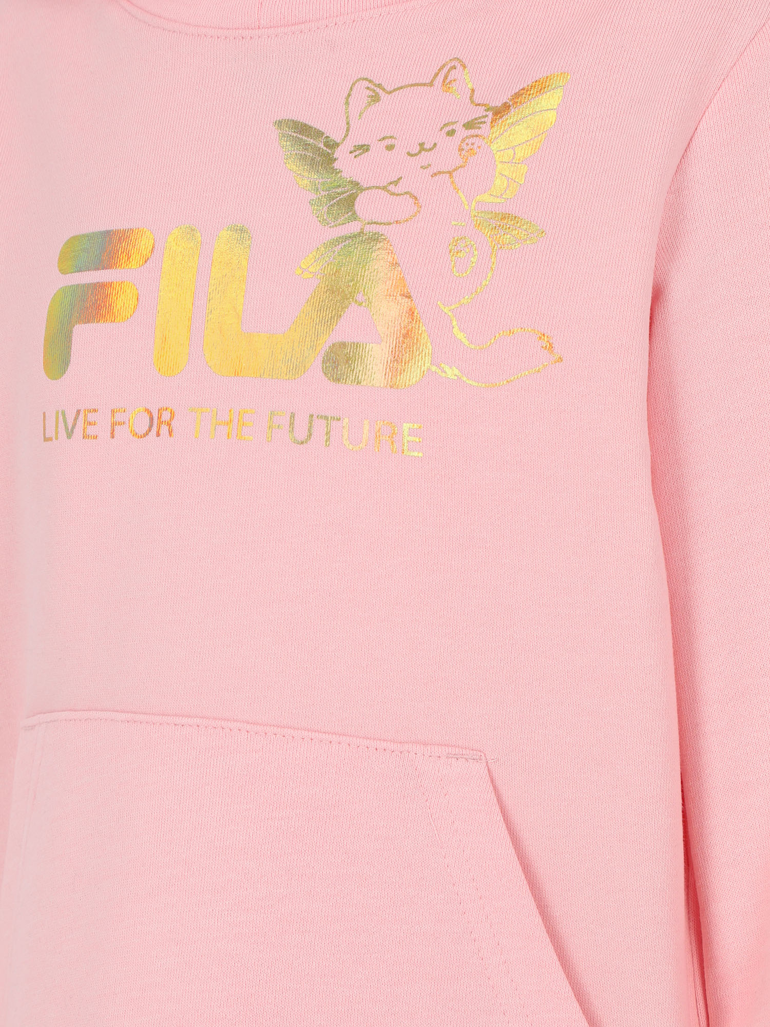 фото Худи для девочек fila, розовый