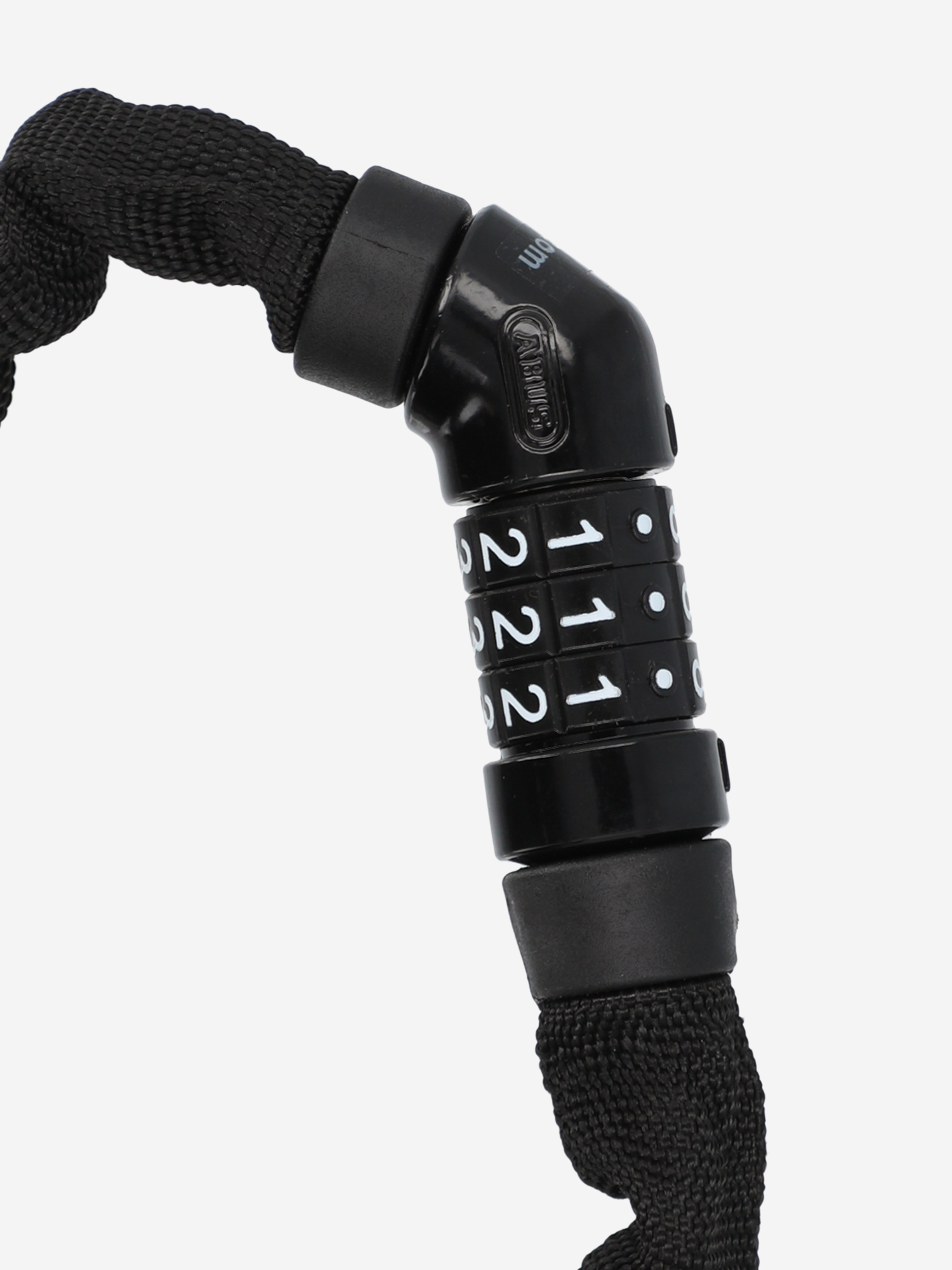 фото Замок велосипедный кодовый abus 4804 c/110 bk steel-o-chain, черный