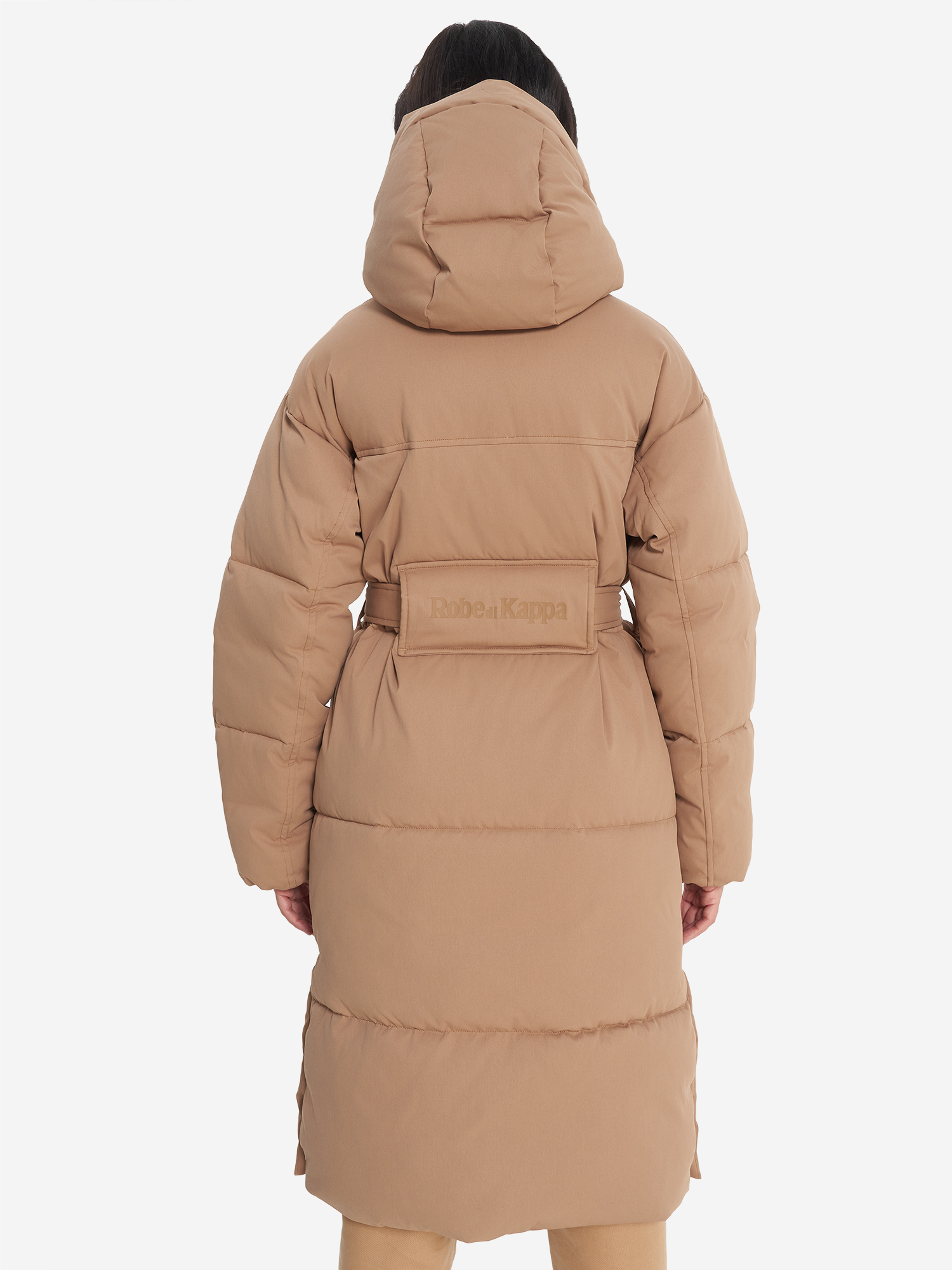 фото Пальто утепленное женское robe di kappa, бежевый
