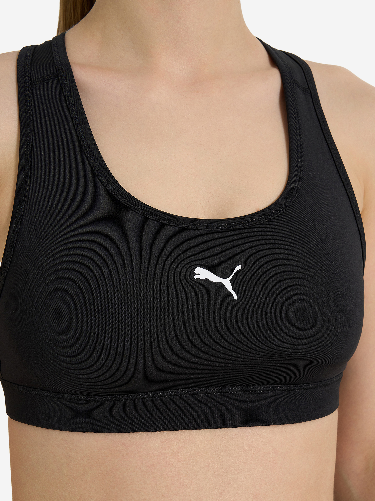 фото Топ бра спортивный puma 4 keeps, черный