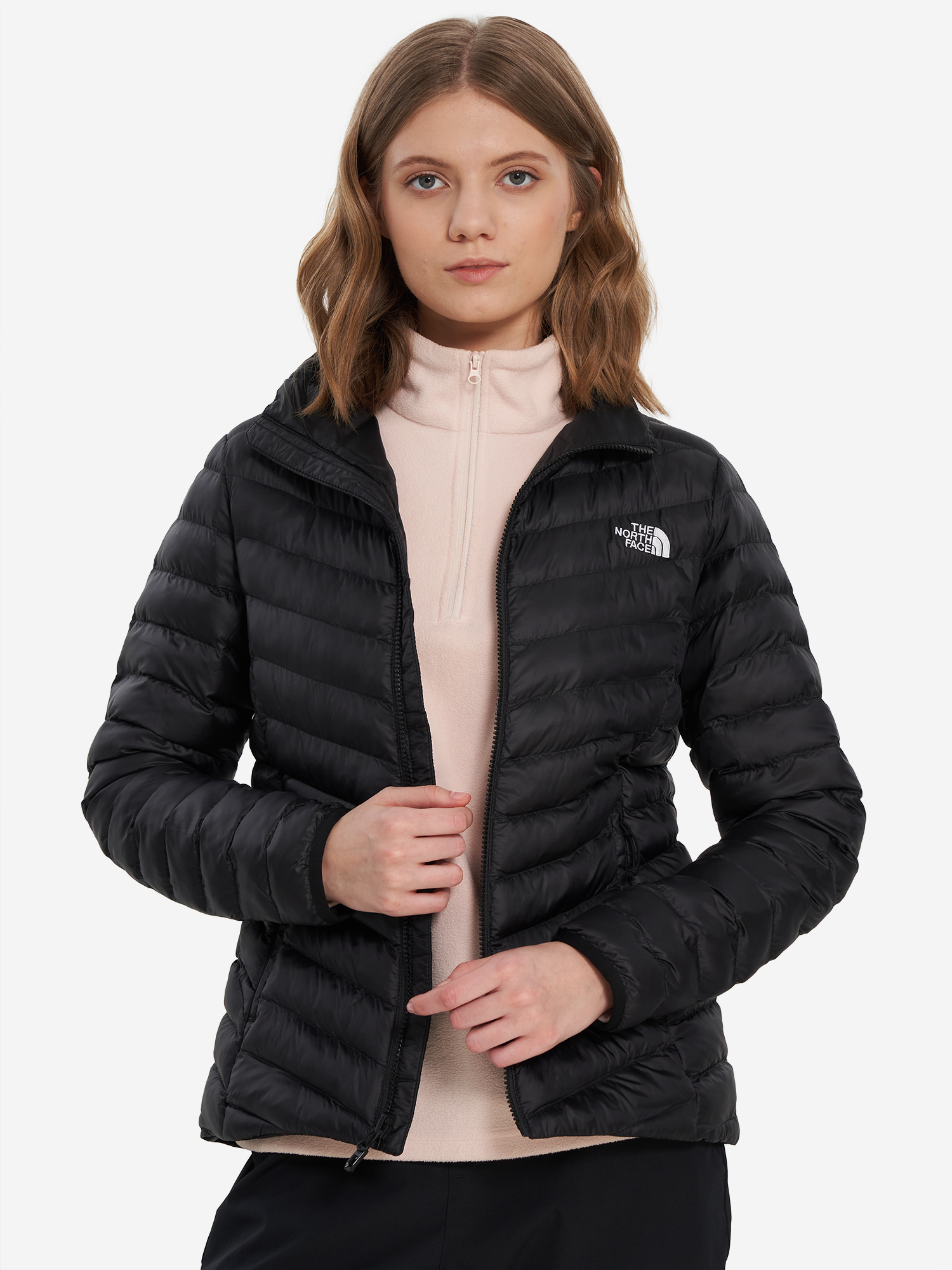 фото Куртка утепленная женская the north face huila synth, черный