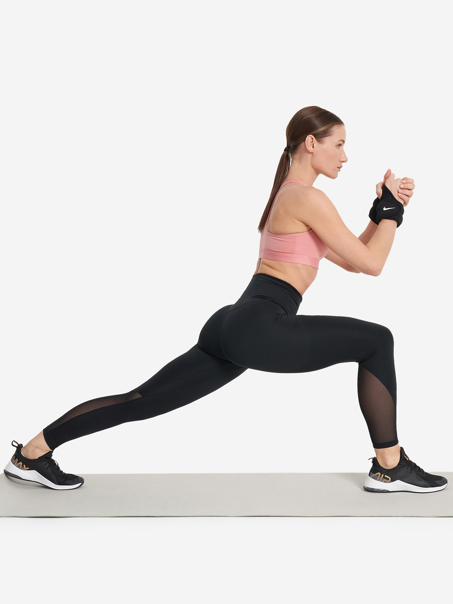 фото Утяжелители для рук nike 2 х 0,45 кг, черный