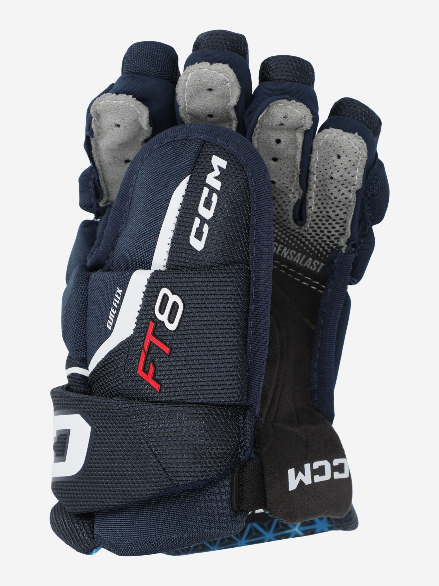 фото Перчатки хоккейные детские ccm jetspeed ft8 jr, мультицвет