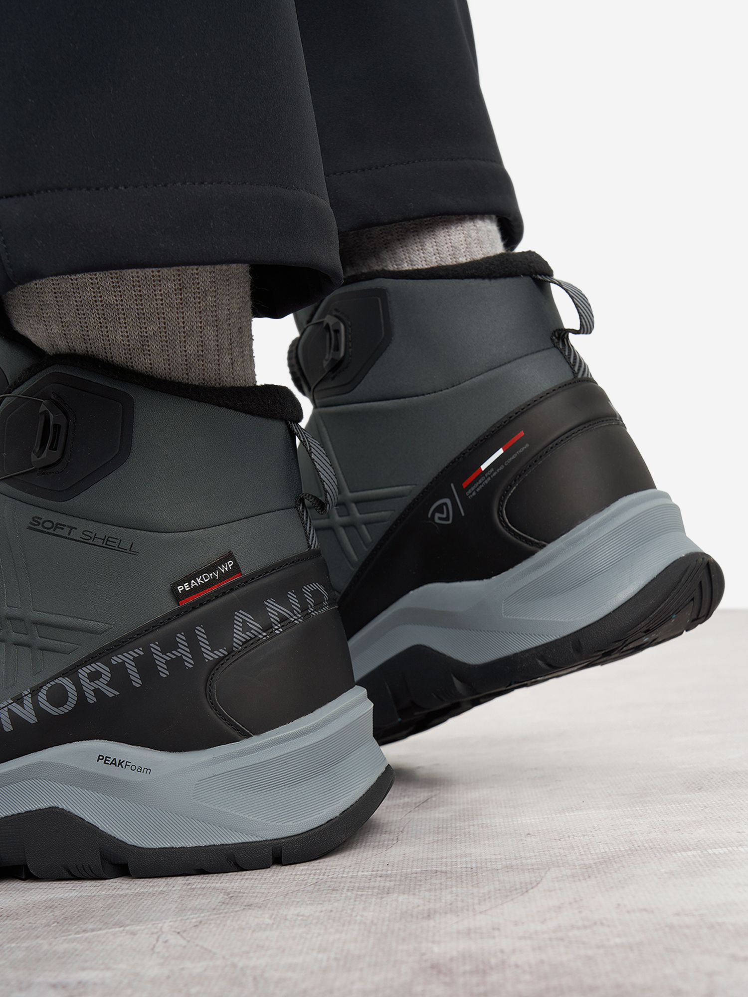 фото Ботинки утепленные мужские northland ramsau tech, серый