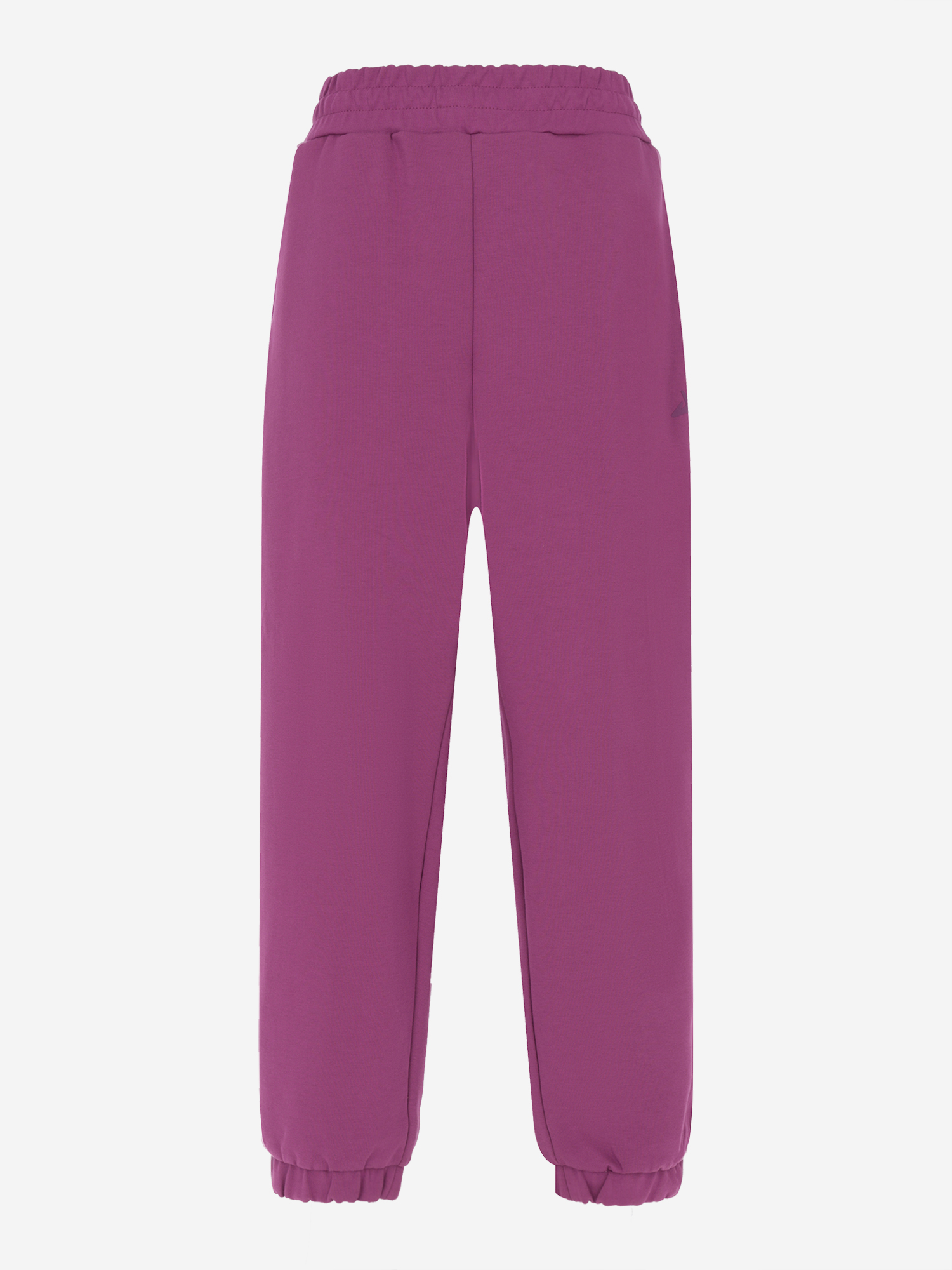 фото Брюки женские оверсайз demix, plus size, фиолетовый