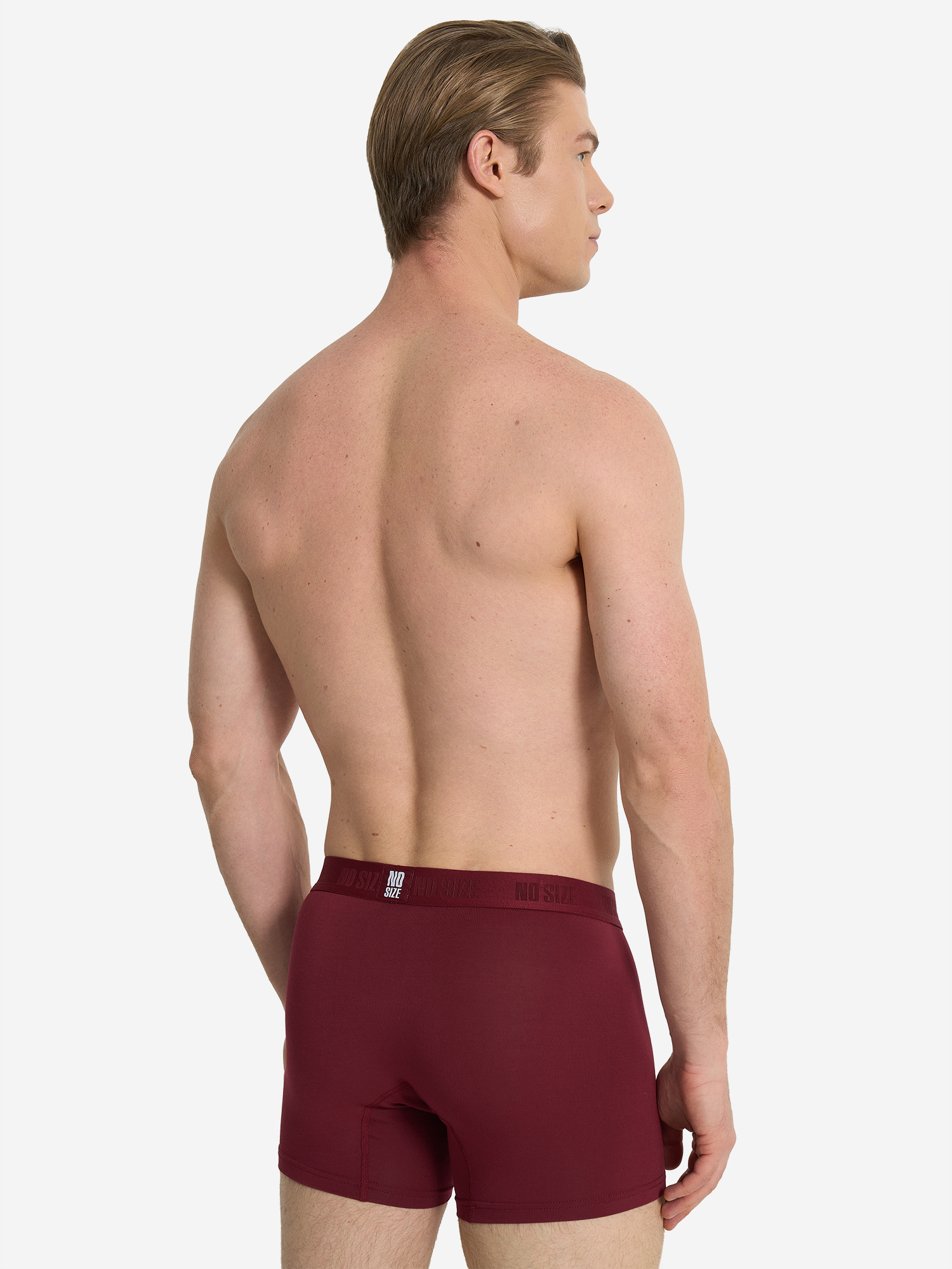 фото Трусы мужские no size, 3 штуки, красный