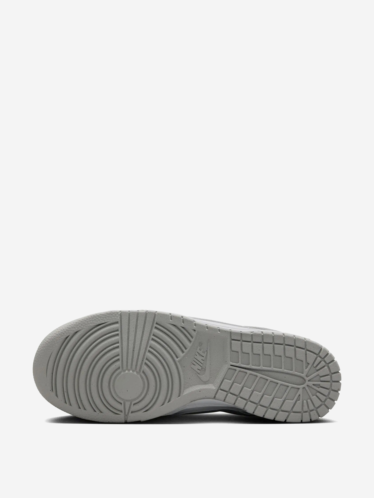 фото Кеды женские nike nike dunk low next nature, серый