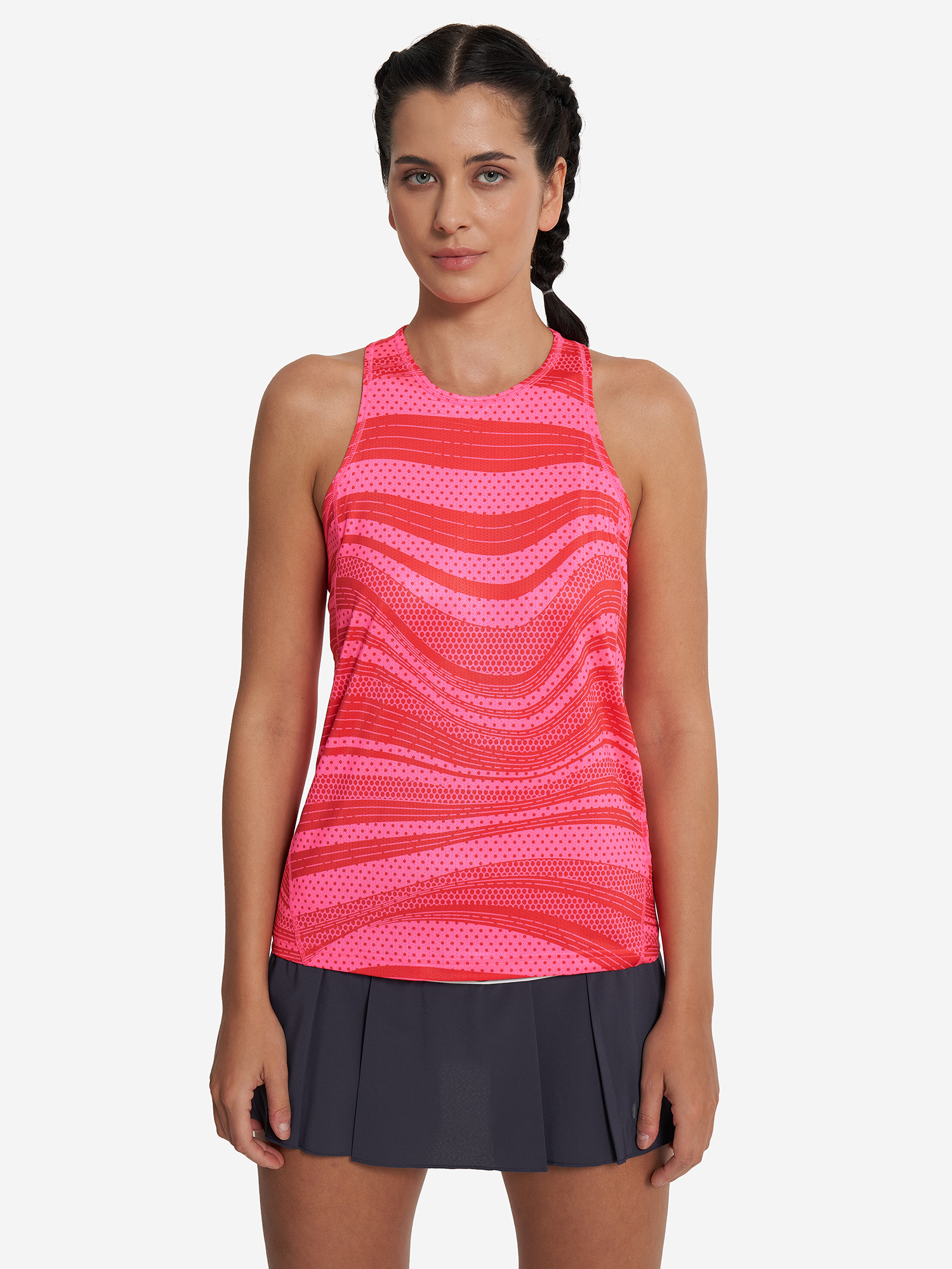 фото Майка женская adidas club graph tank, розовый
