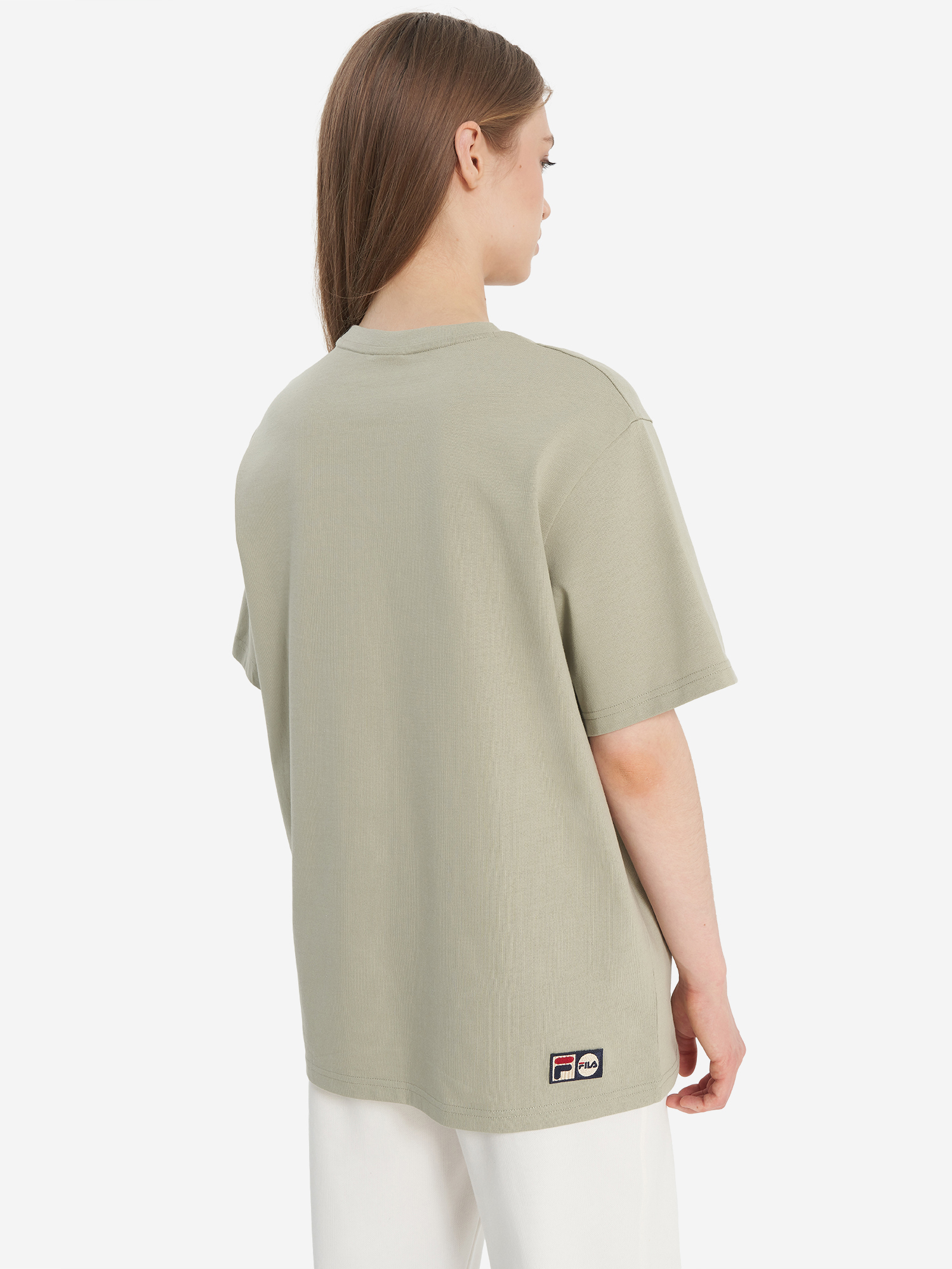 фото Футболка женская fila, зеленый
