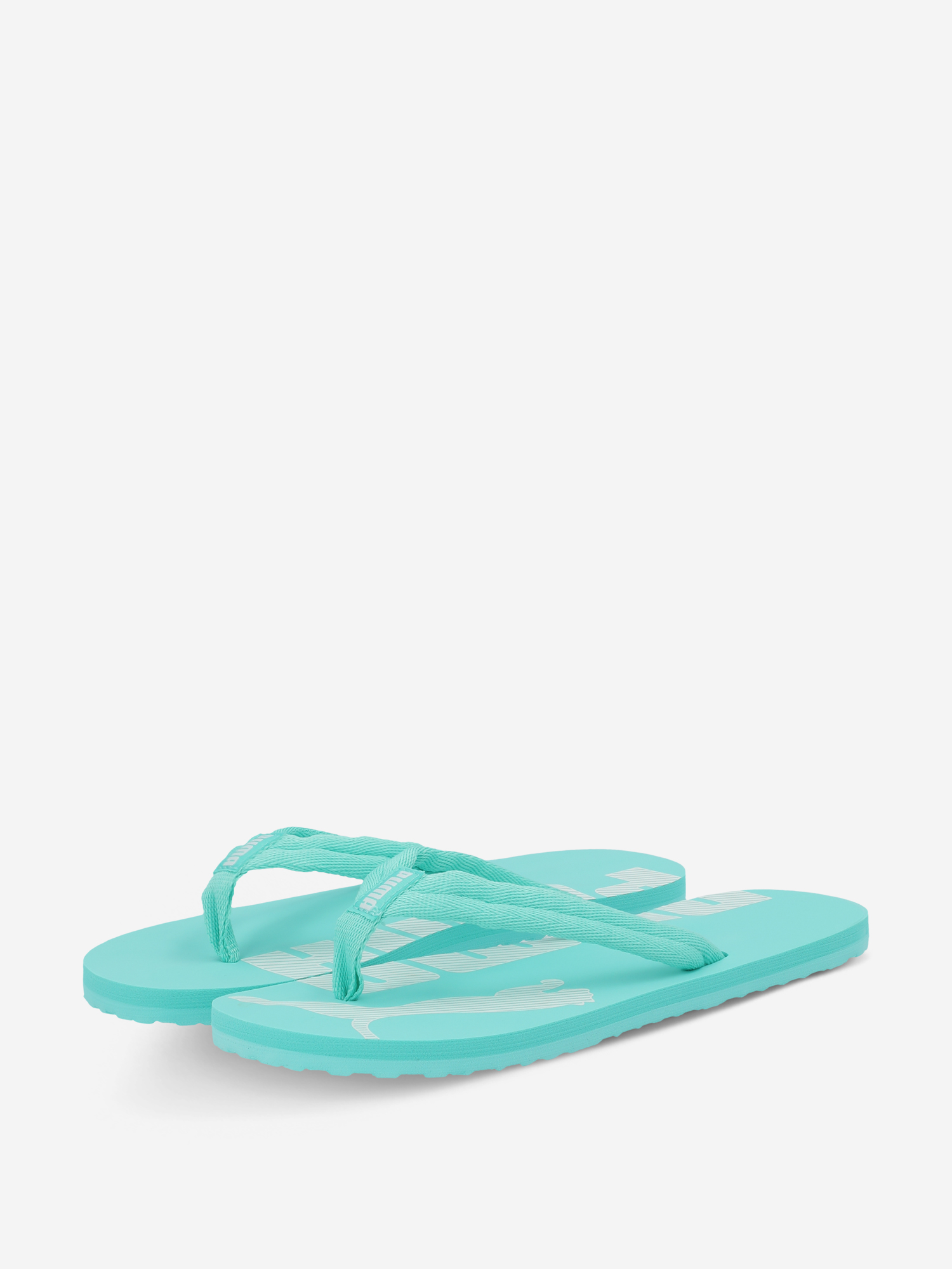 фото Шлепанцы женские puma epic flip v2, голубой