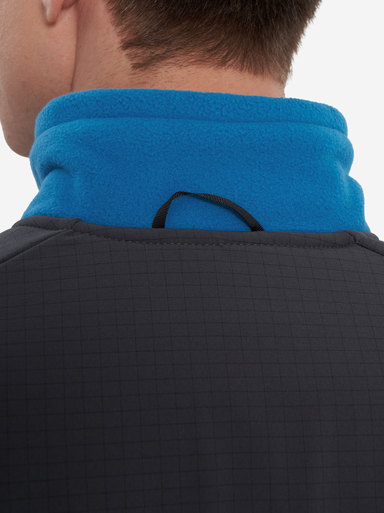 фото Толстовка мужская the north face glacier heavyweight, голубой