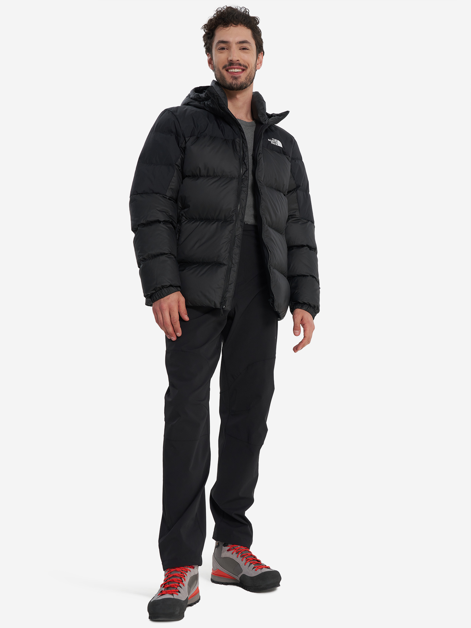фото Пуховик мужской the north face diablo down 2.0, черный