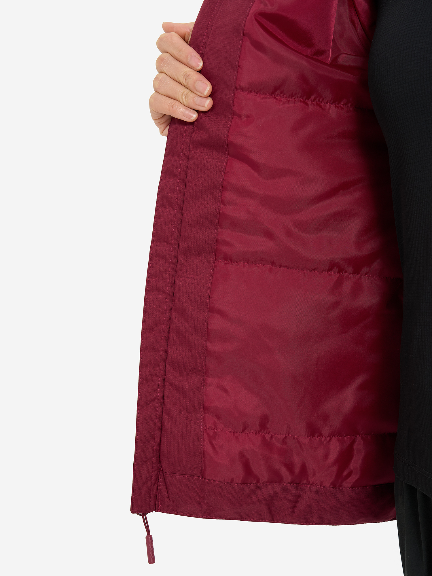 фото Куртка утепленная женская the north face quest insulated, красный