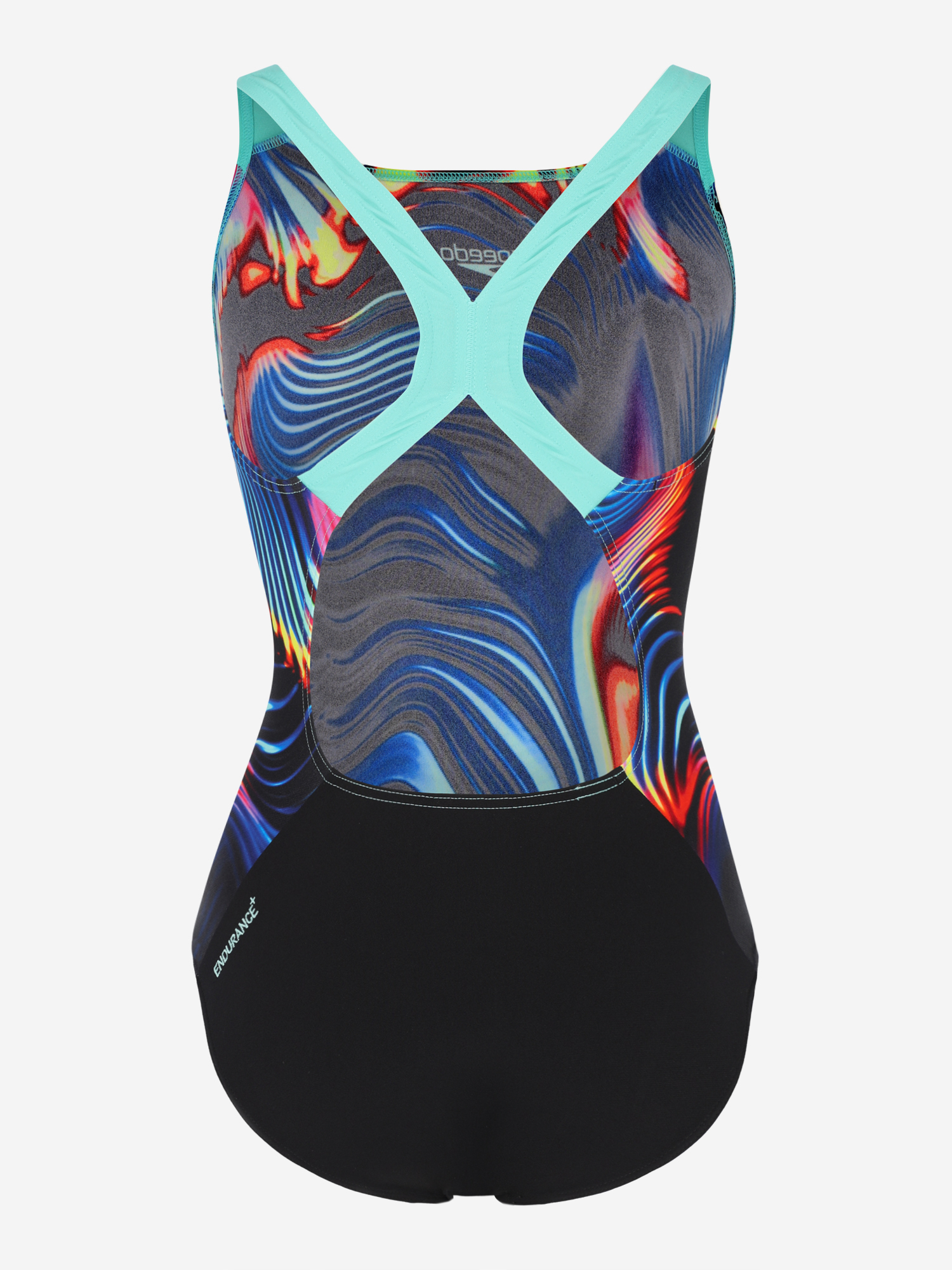 фото Купальник слитный для девочек speedo, черный