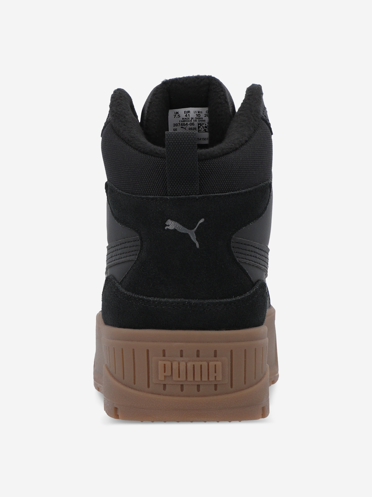 фото Кеды утепленные женские puma karmen ii idol wtr, черный