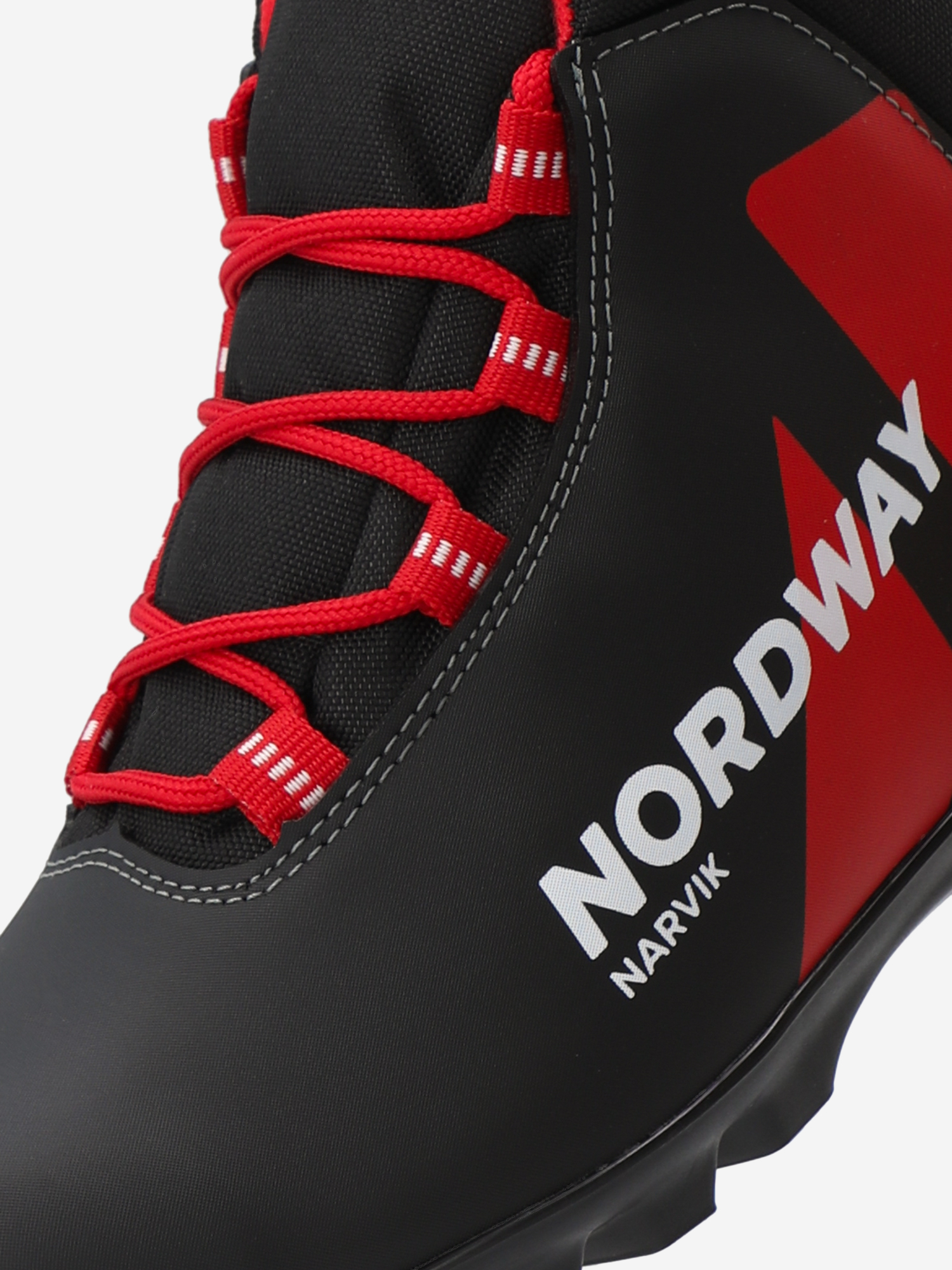 фото Ботинки для беговых лыж детские nordway narvik nnn, черный