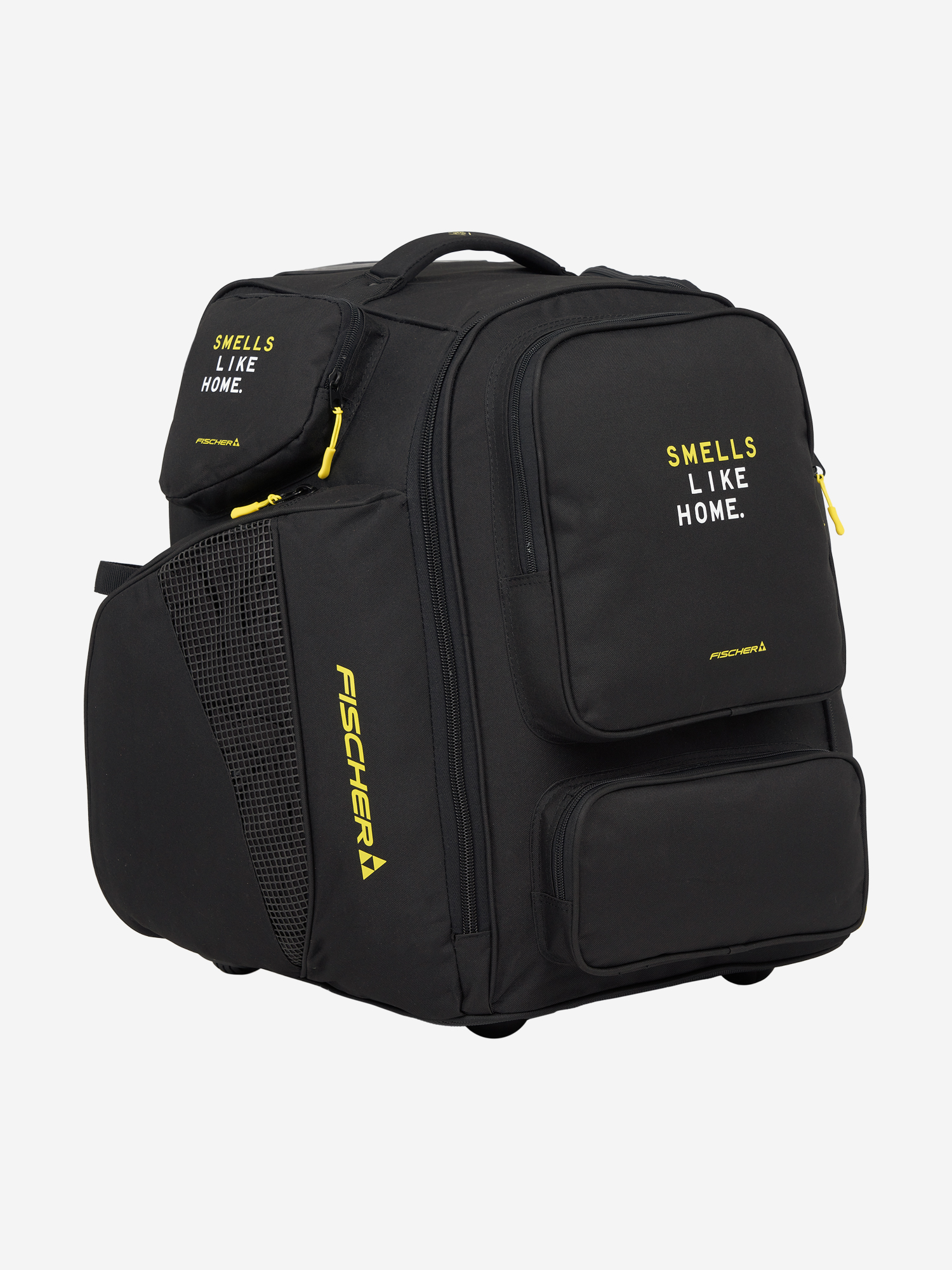 фото Баул-рюкзак хоккейный детский с колесами fischer player backpack 16", черный