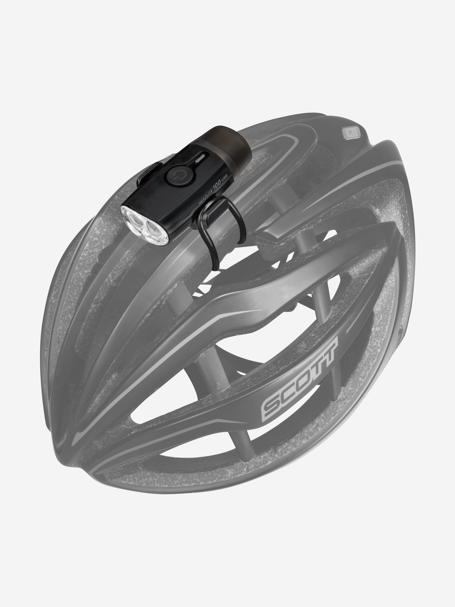 фото Фонарь велосипедный передний topeak headlux 100 usb, черный