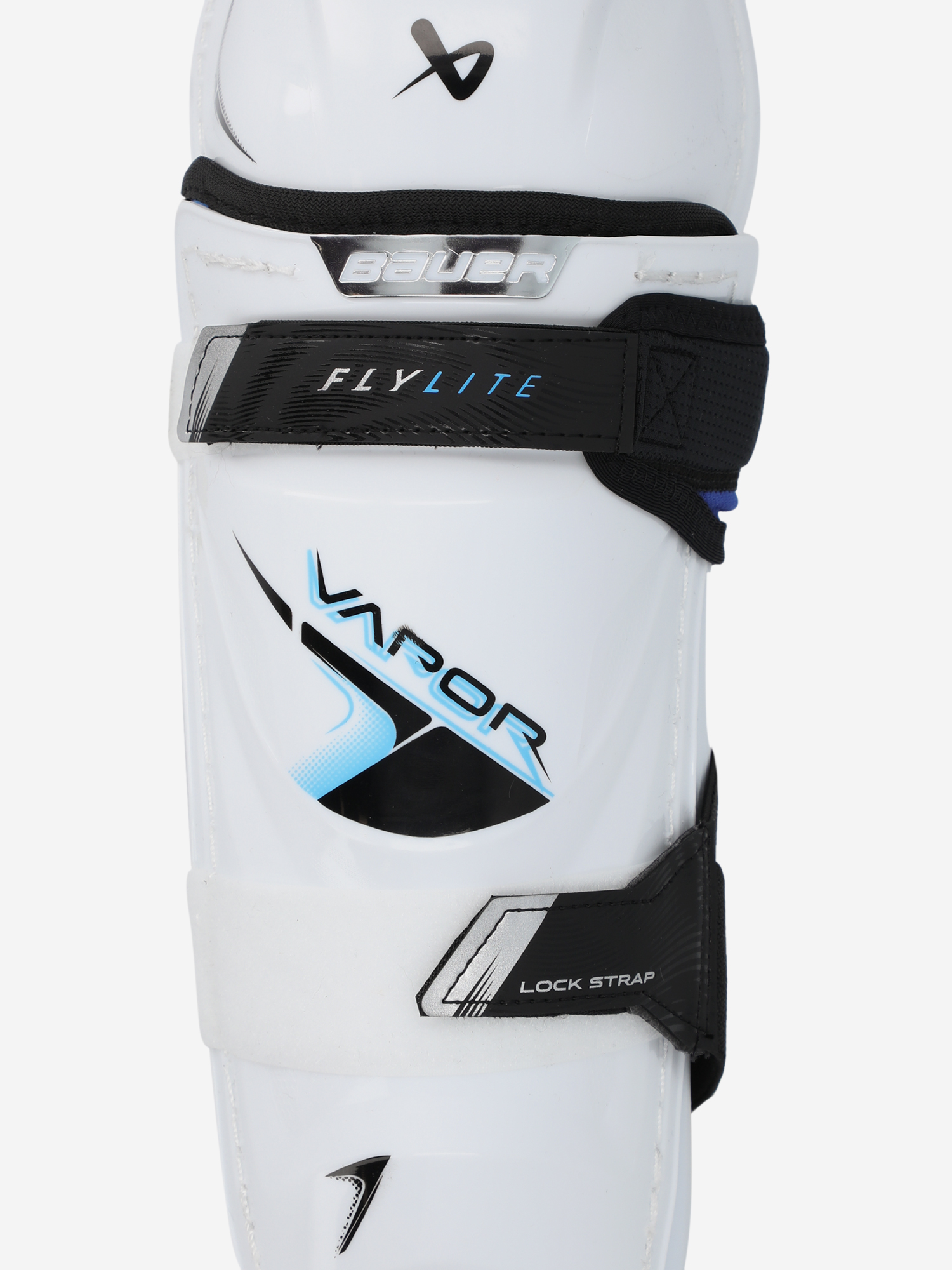 фото Щитки хоккейные детские bauer vapor flylite jr, белый