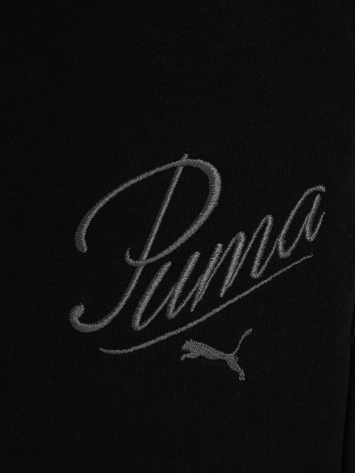 фото Брюки для девочек puma script, черный