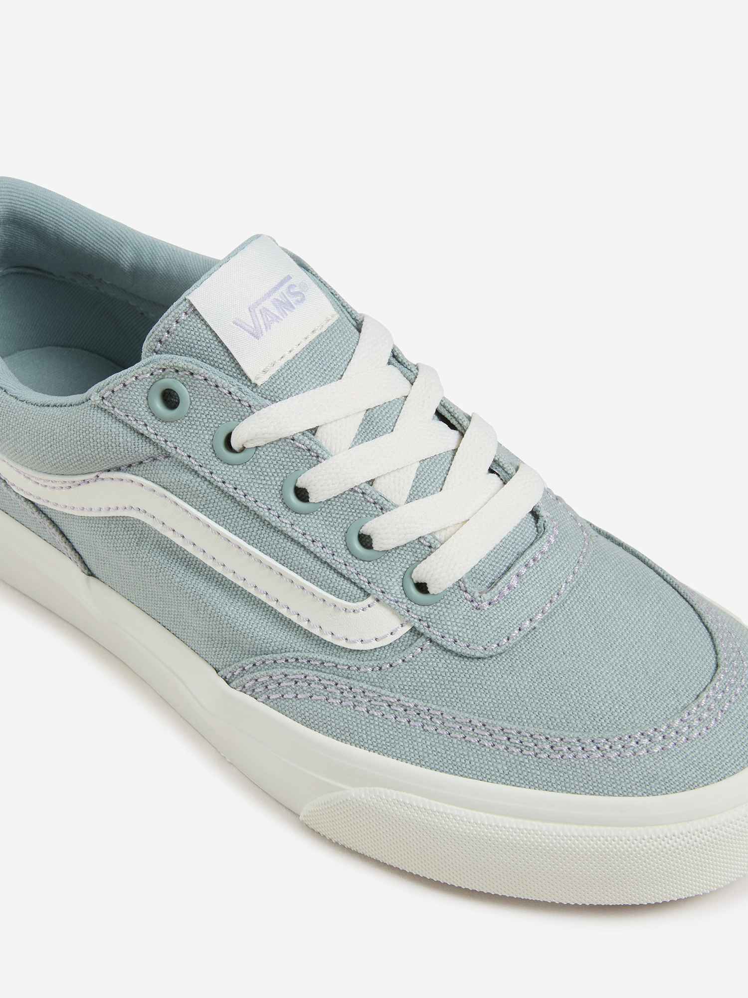 фото Кеды женские vans brooklyn ls, серый