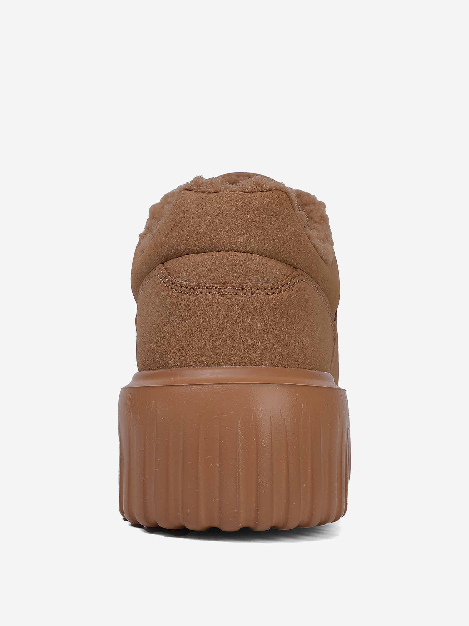 фото Кеды женские etonic yancy fur, коричневый