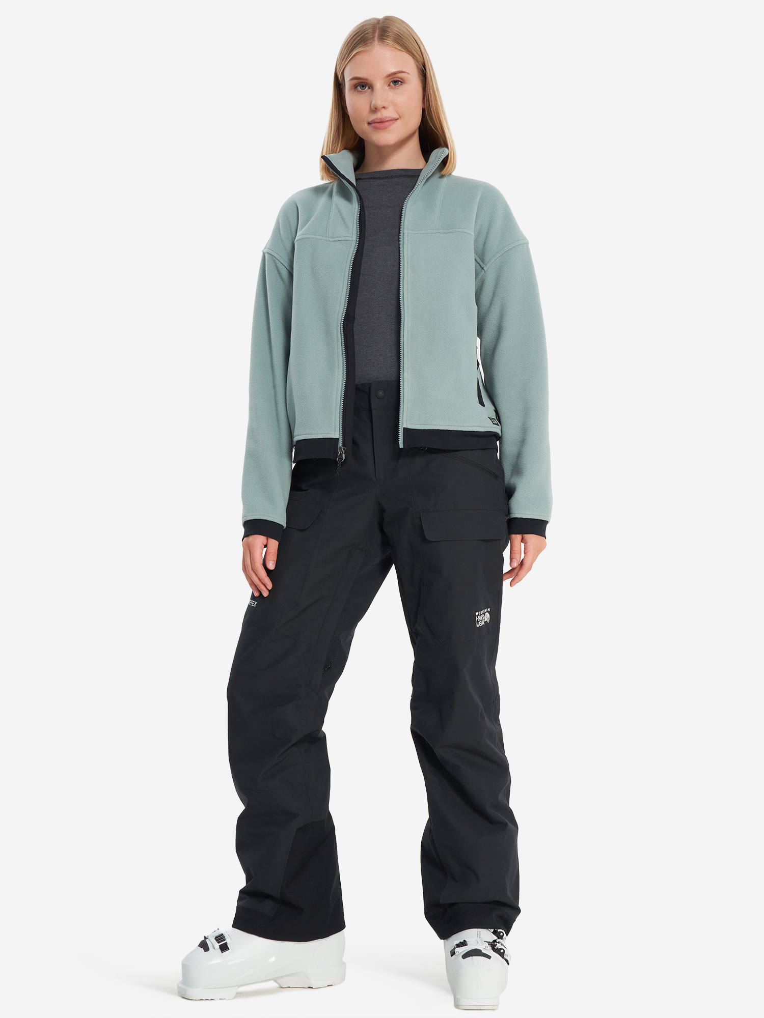 фото Брюки женские mountain hardwear cloud bank, черный