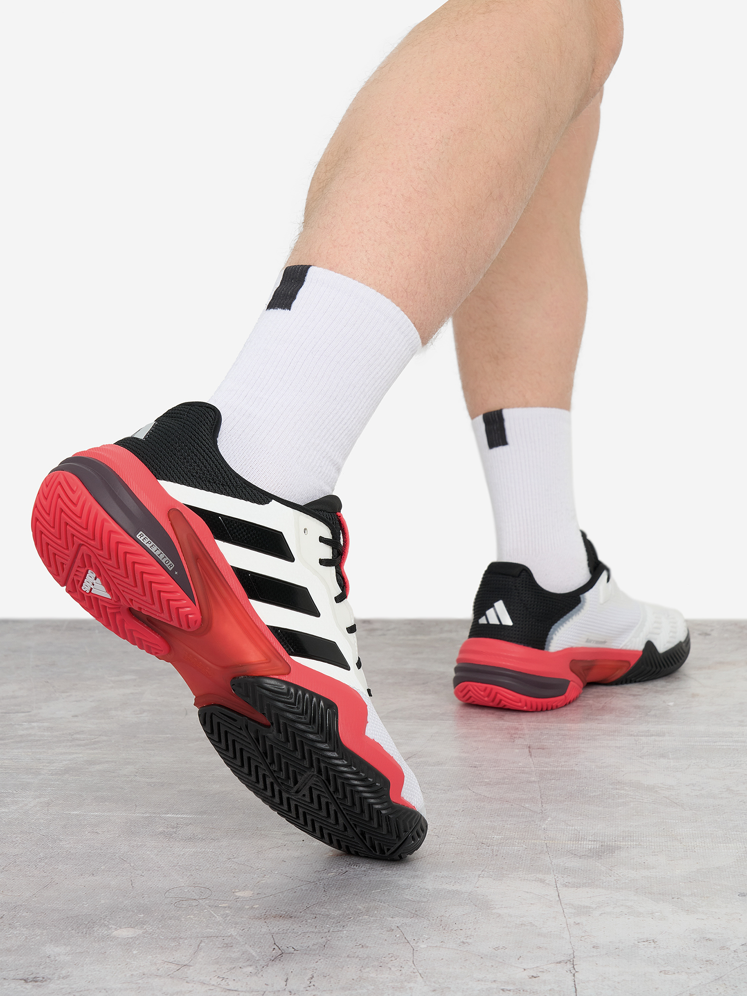 фото Кроссовки мужские adidas barricade 13, белый