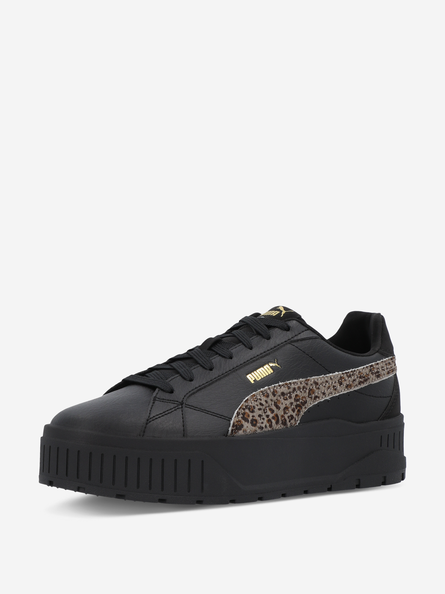 фото Кеды женские puma karmen ii animal flair, черный