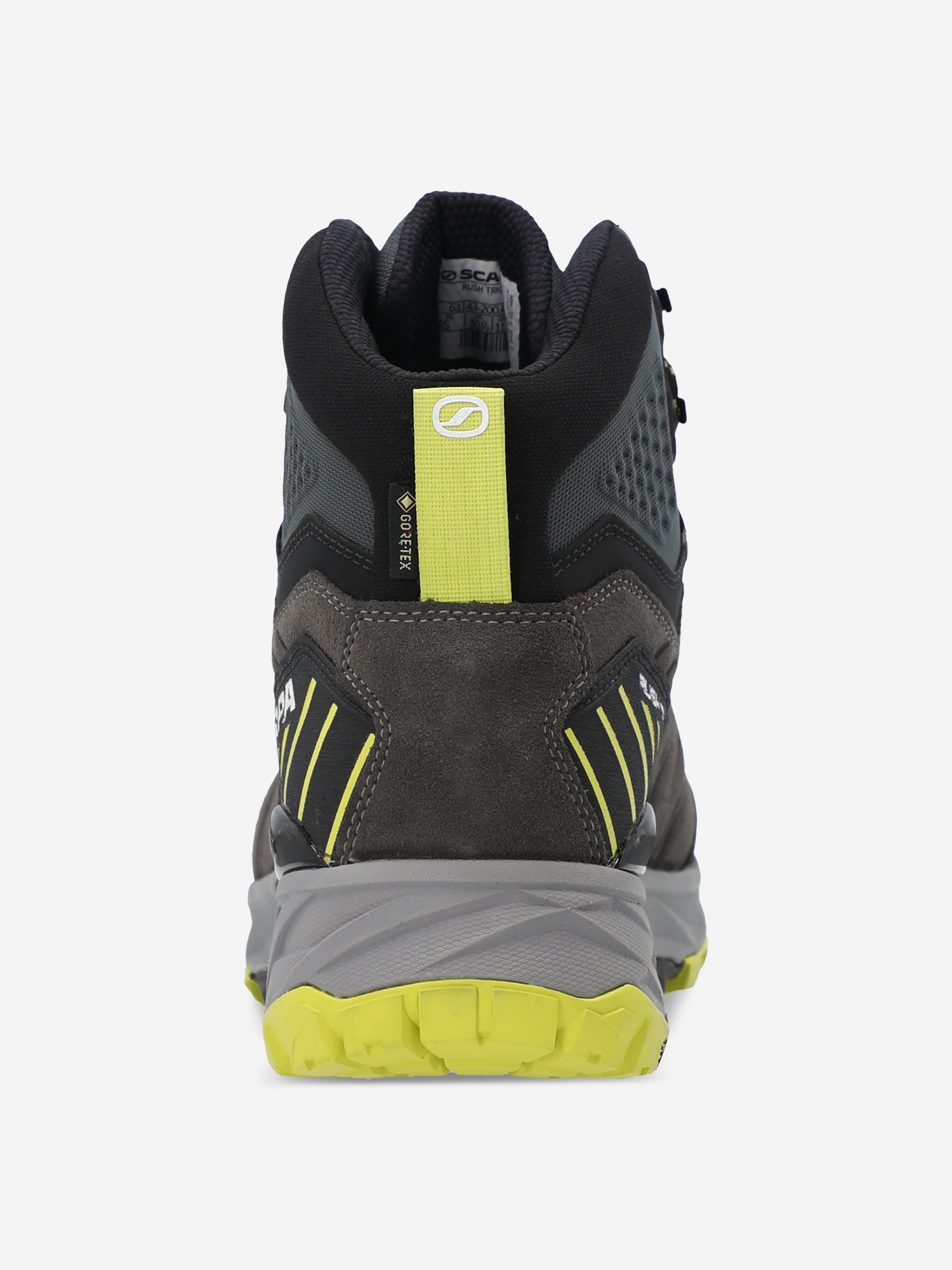 фото Ботинки мужские scarpa rush trk gore-tex, серый