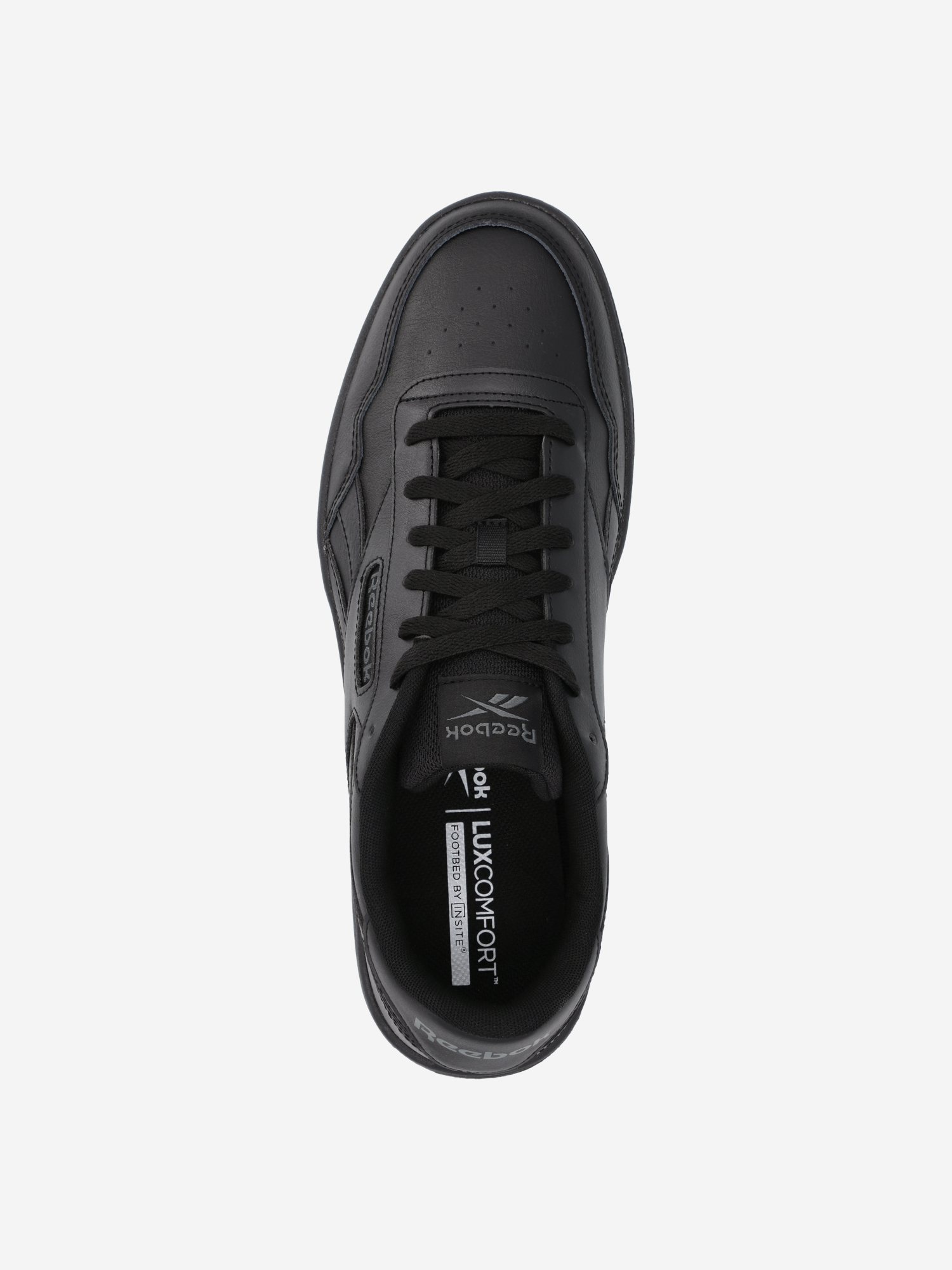 фото Кеды мужские reebok court advance, черный