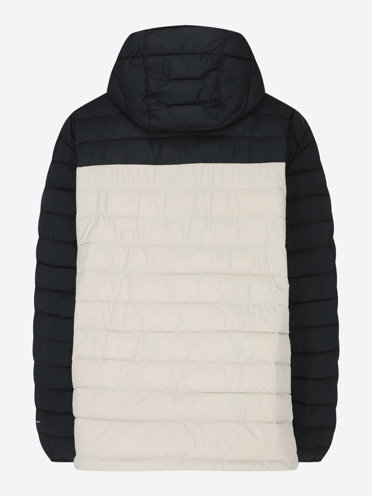 фото Пуховик мужской columbia, plus size powder lite ii hooded jacket, бежевый