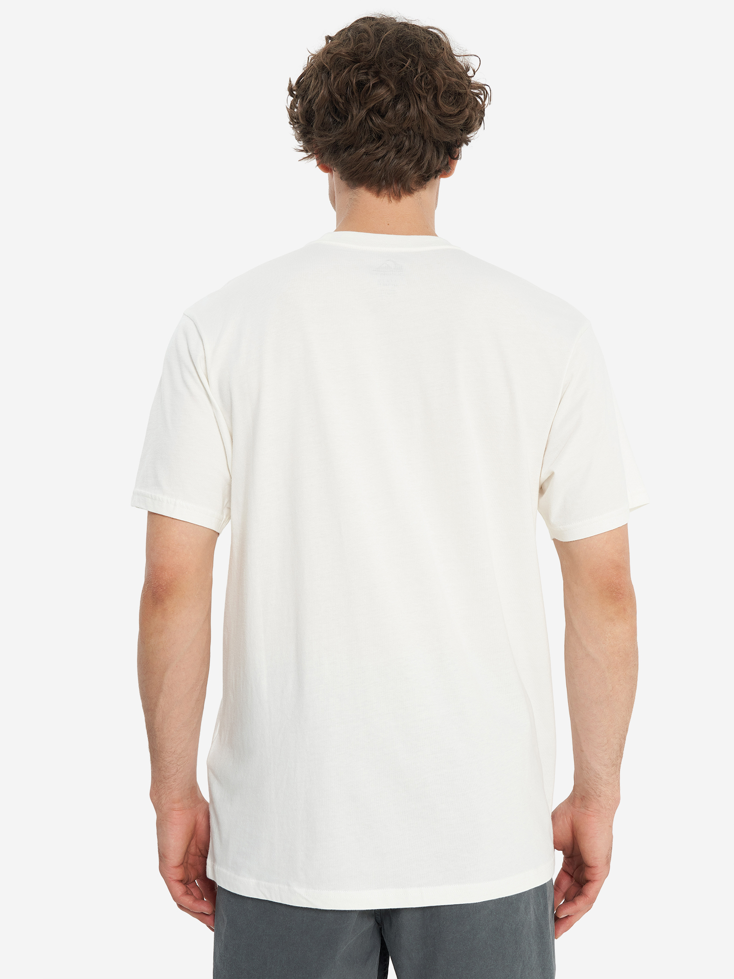 фото Футболка мужская quiksilver ultimate classic, белый