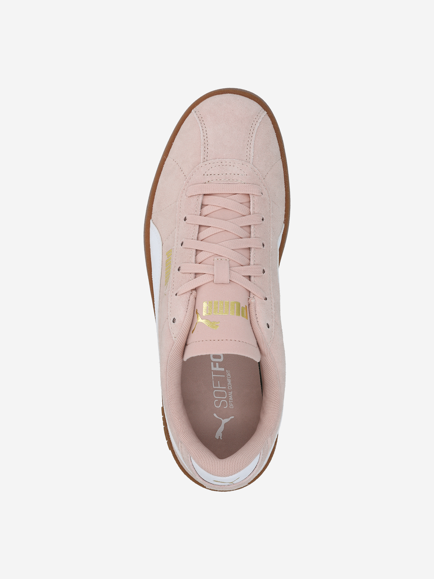 фото Кеды женские puma club ii, бежевый