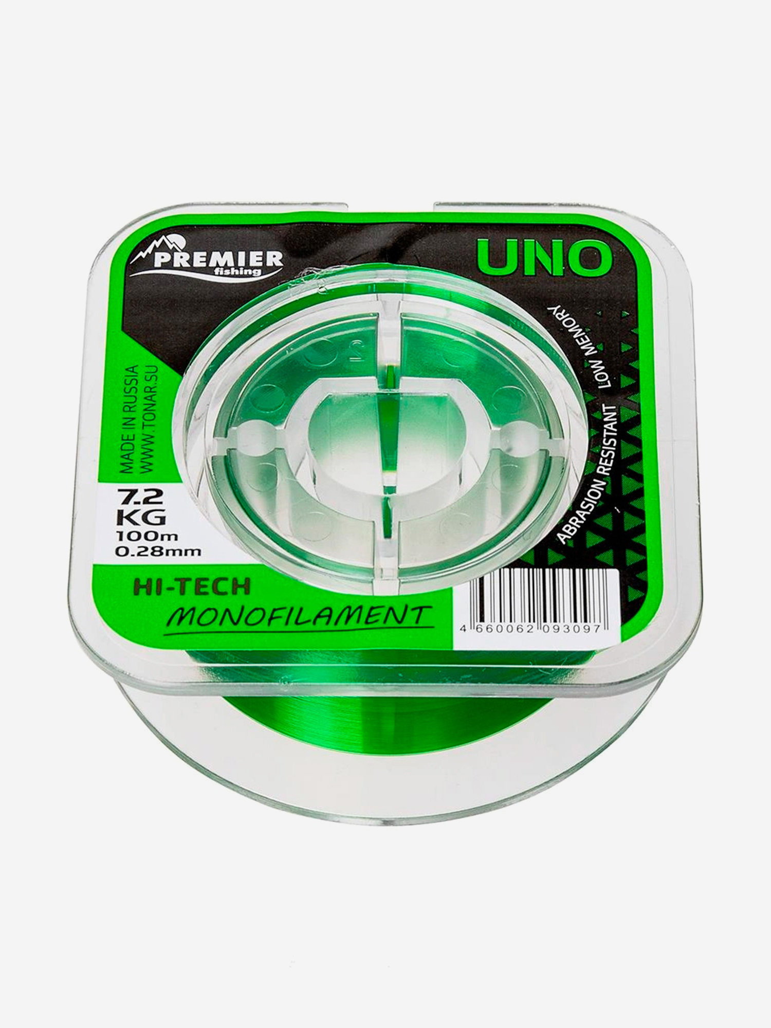 Леска для рыбалки Premier Fishing UNO Nylon 0,28мм, 100м, 7,2кг, зеленый, Зеленый
Леска для рыбалки Premier Fishing UNO Nylon 0,28мм, 100м, 7,2кг, зеленый, Зеленый