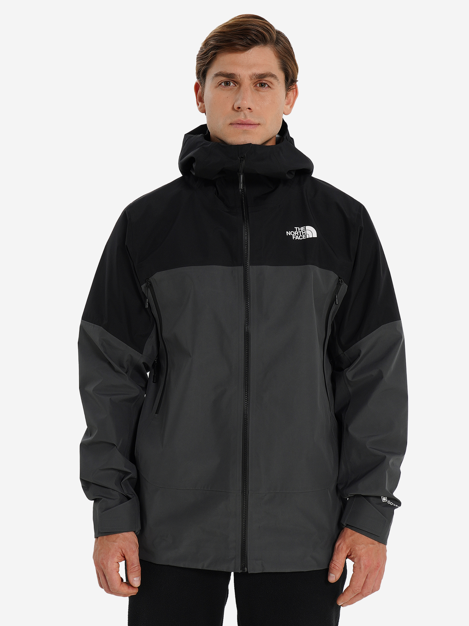 фото Куртка мембранная мужская the north face jazzi 3 l gtx, серый
